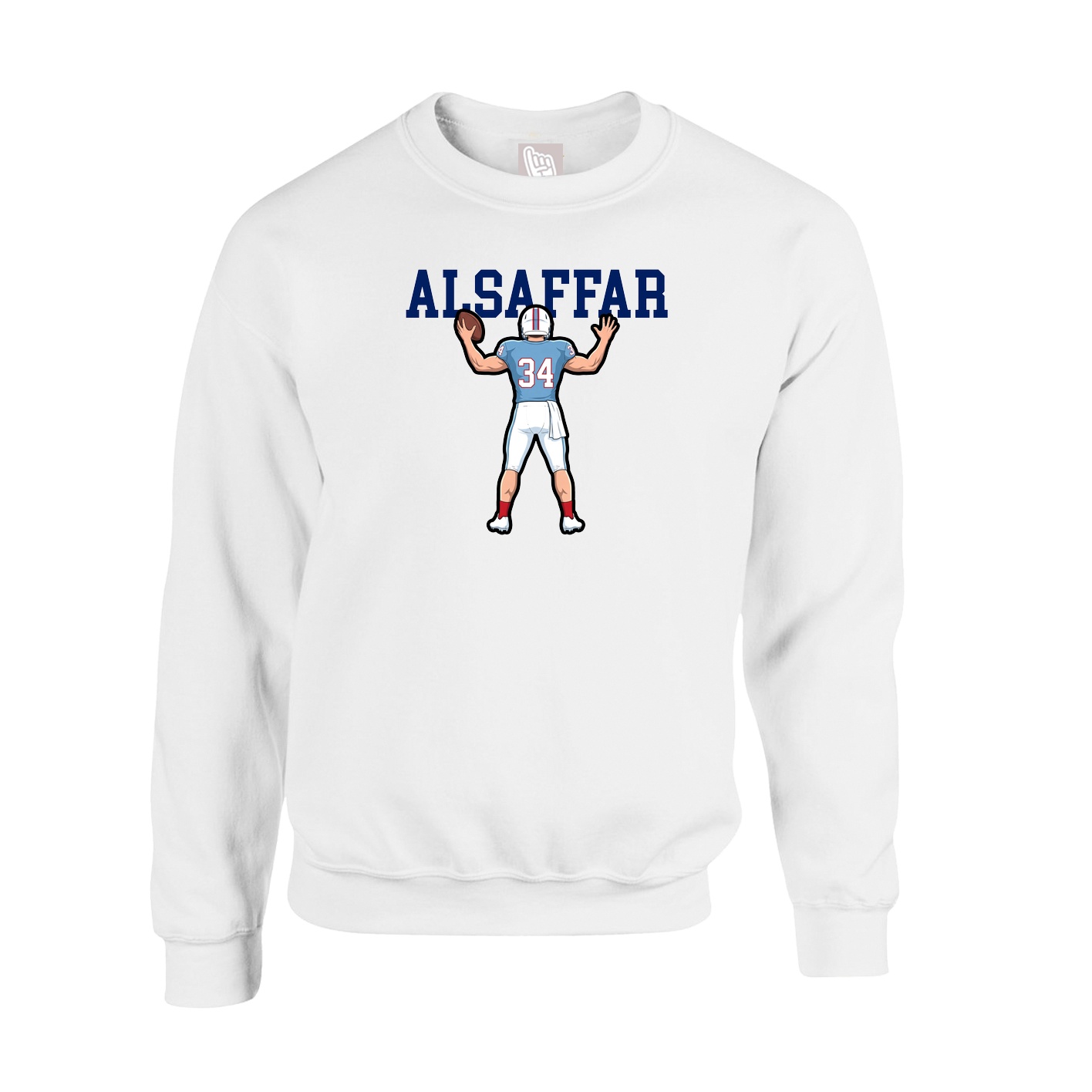 Fleece Crew — Shirsey in White