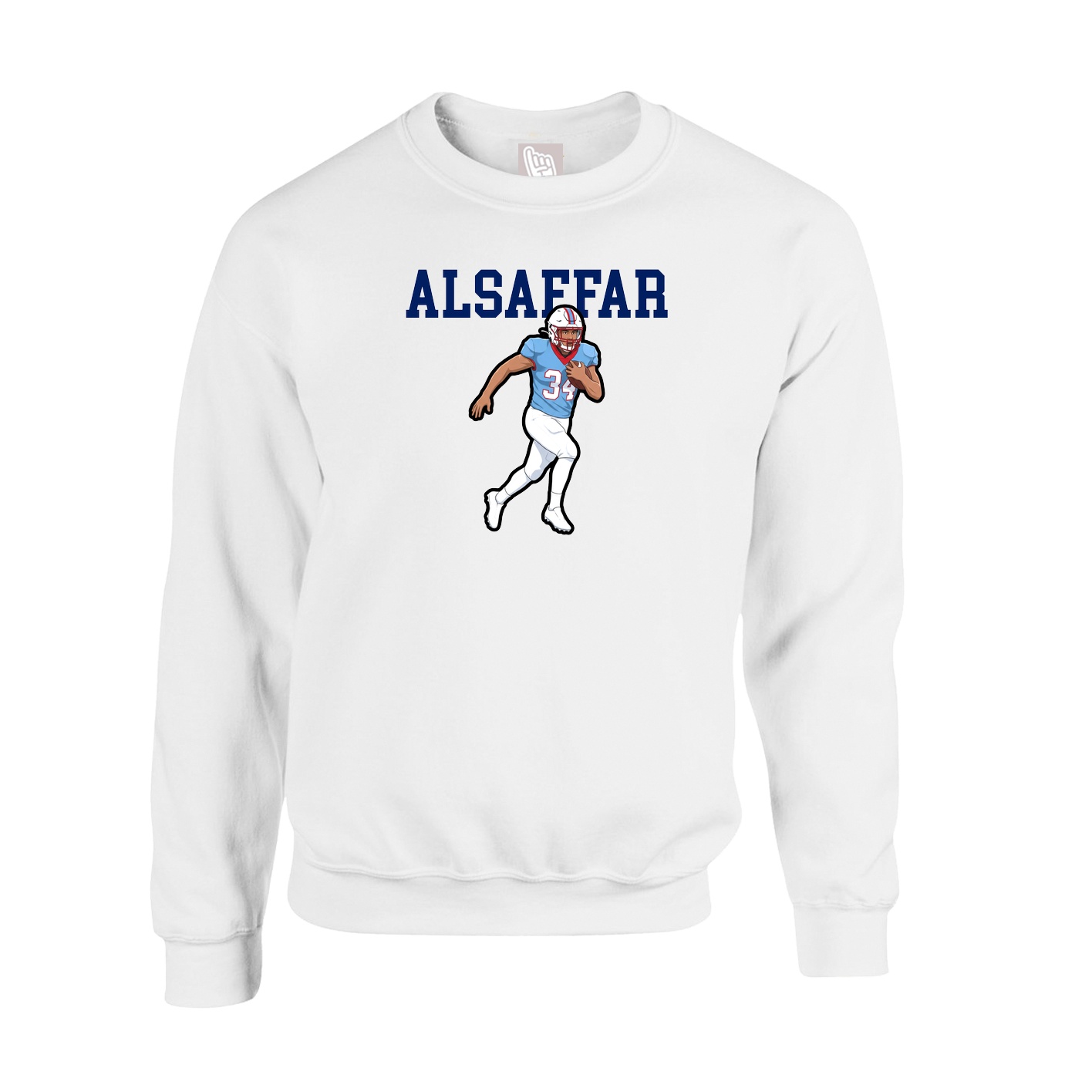 Fleece Crew — Shirsey in White