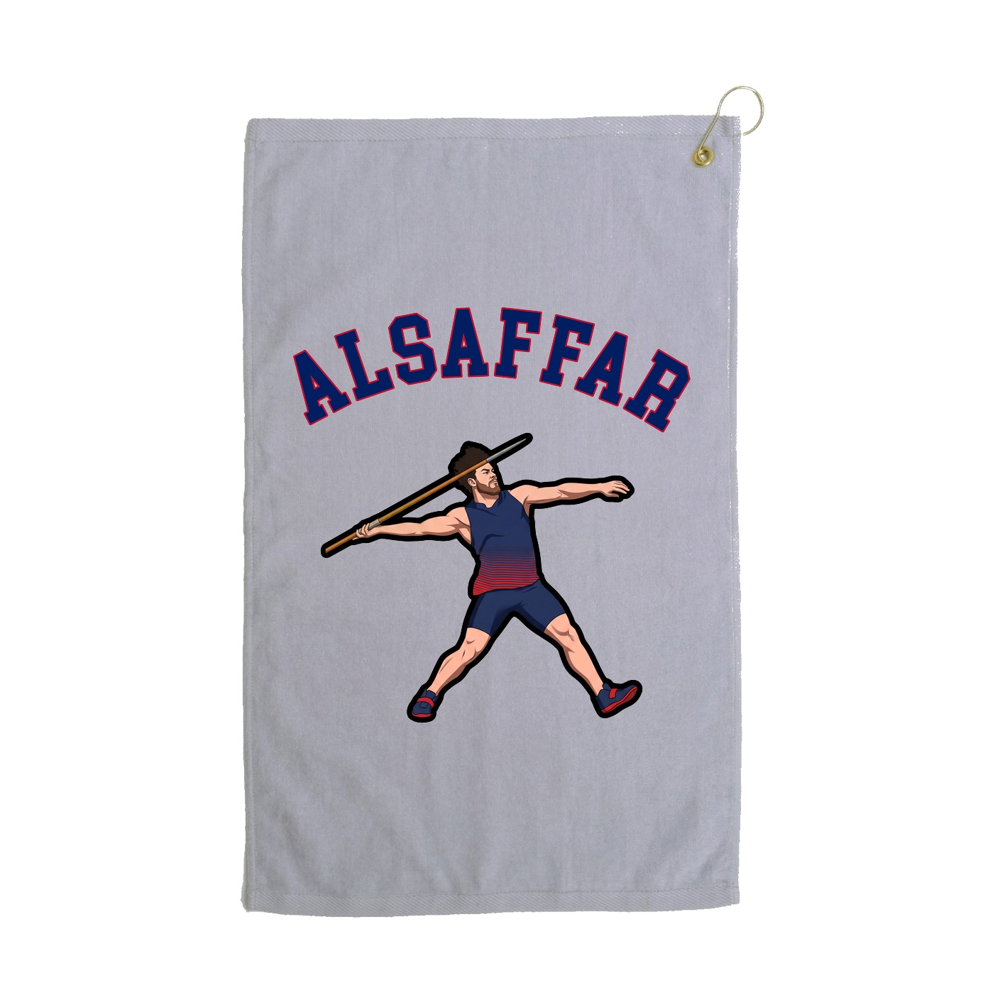 Golf Towel — Shirsey Arch in Grey