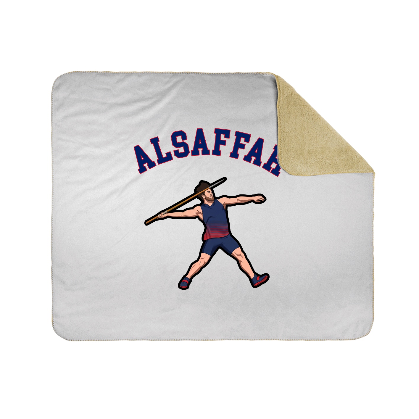 Throw Blanket — Shirsey Arch in White