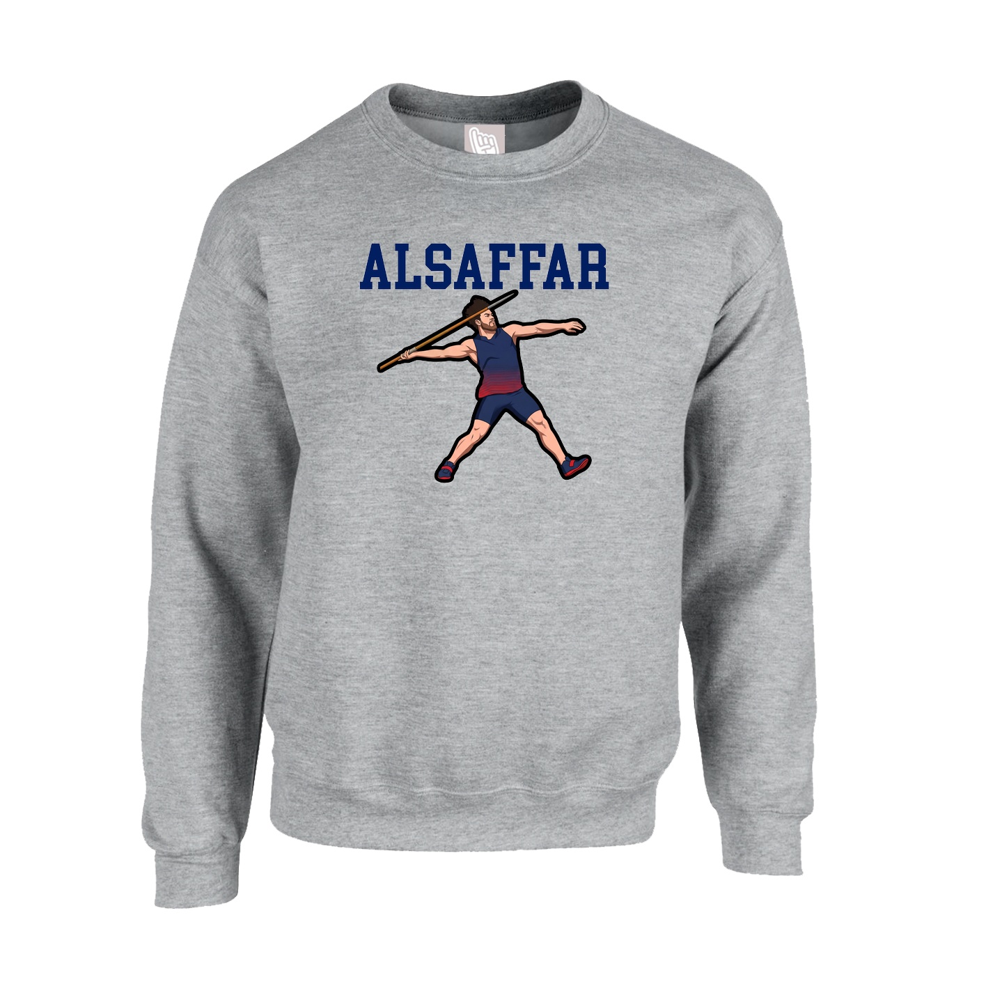 Fleece Crew — Shirsey in Grey
