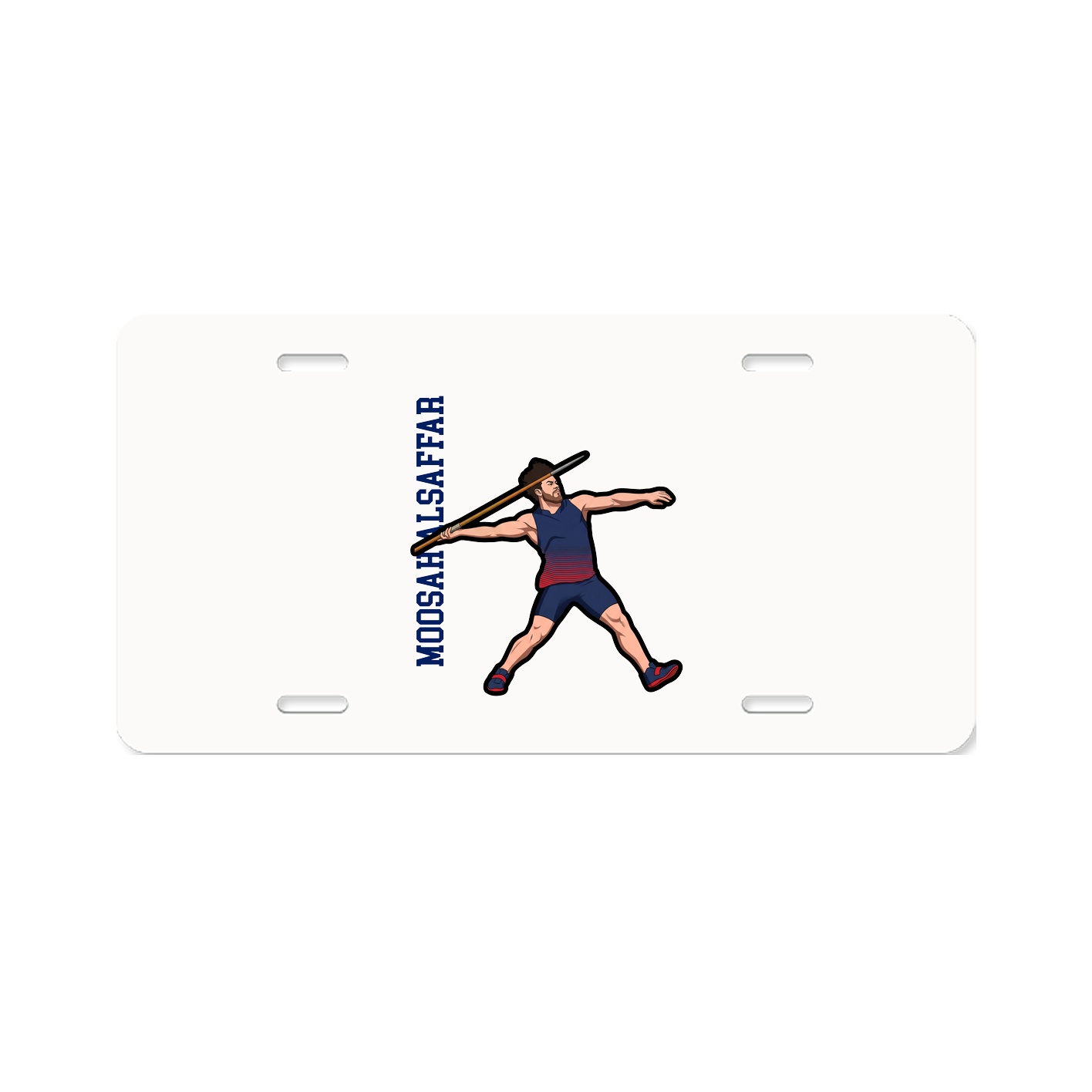 Aluminum License Plate