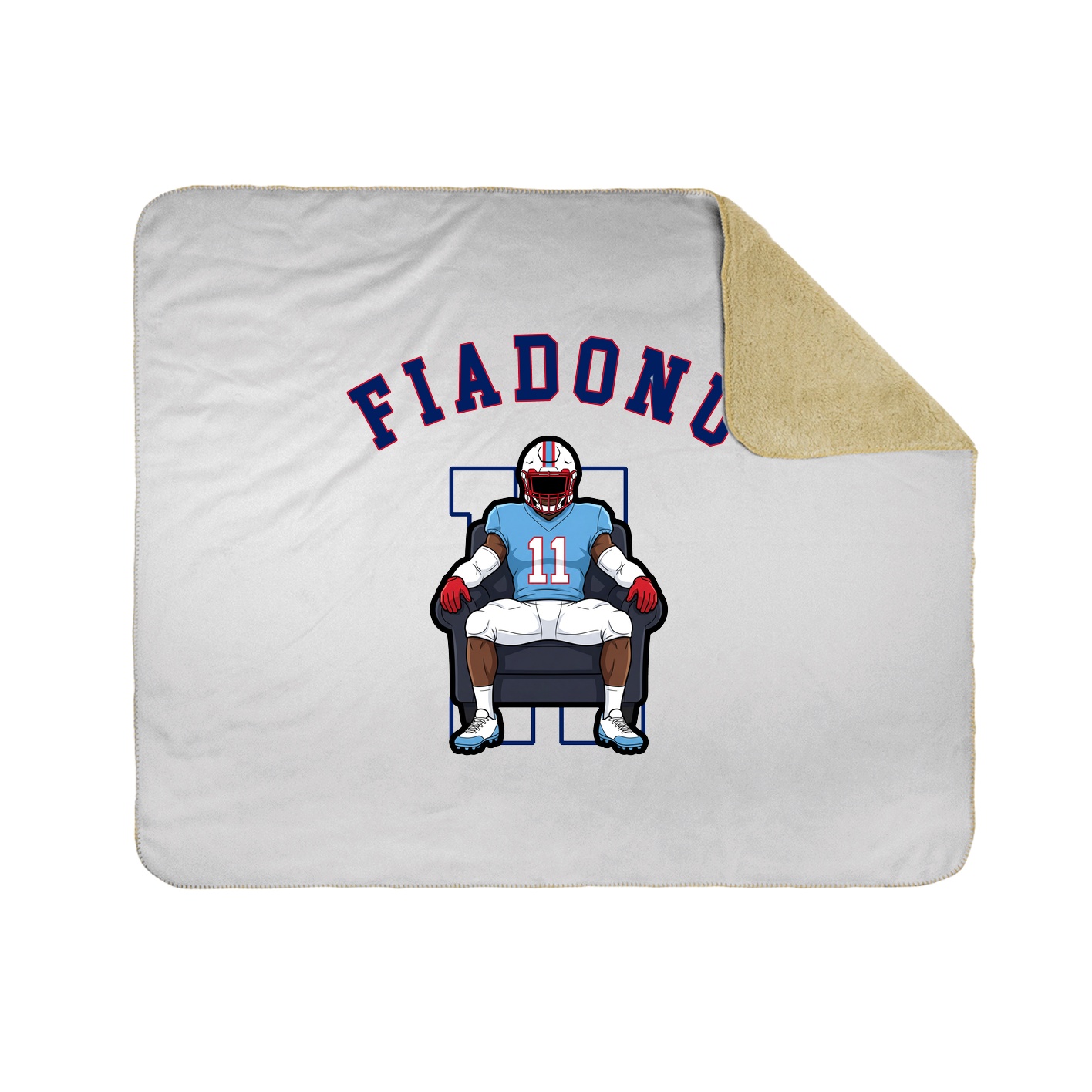 Throw Blanket — Shirsey Arch in White