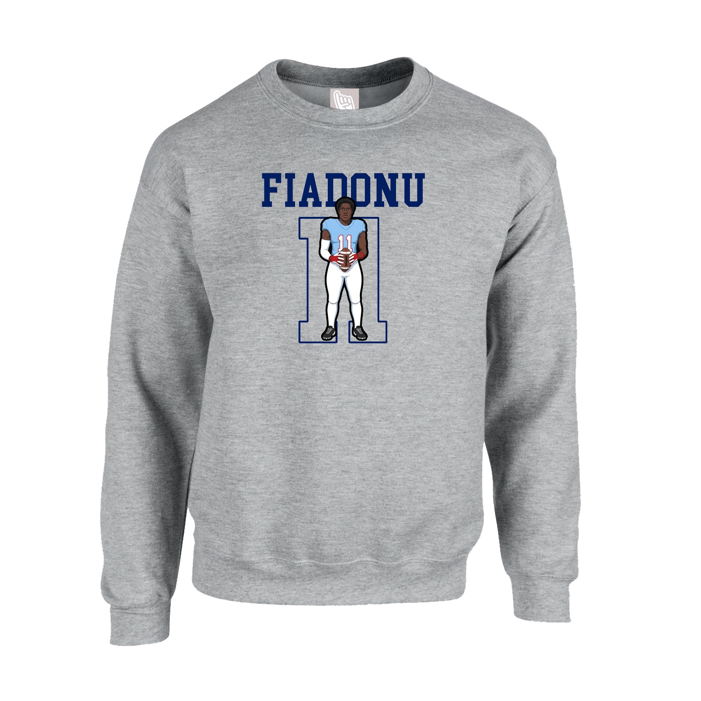 Fleece Crew — Shirsey in Grey