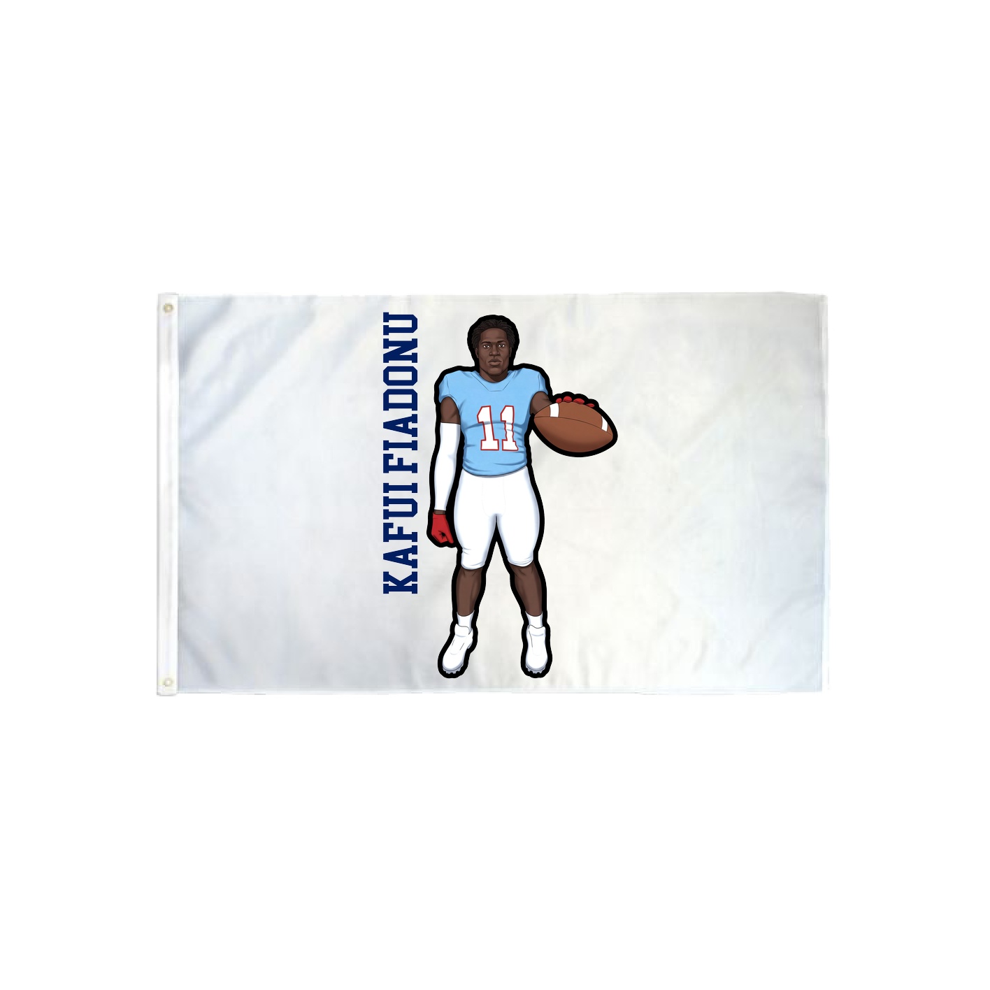 3x5 Flag — Name Vertical in Classic