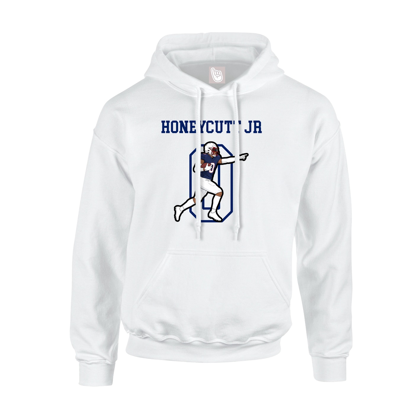 Hoodie — Shirsey in White