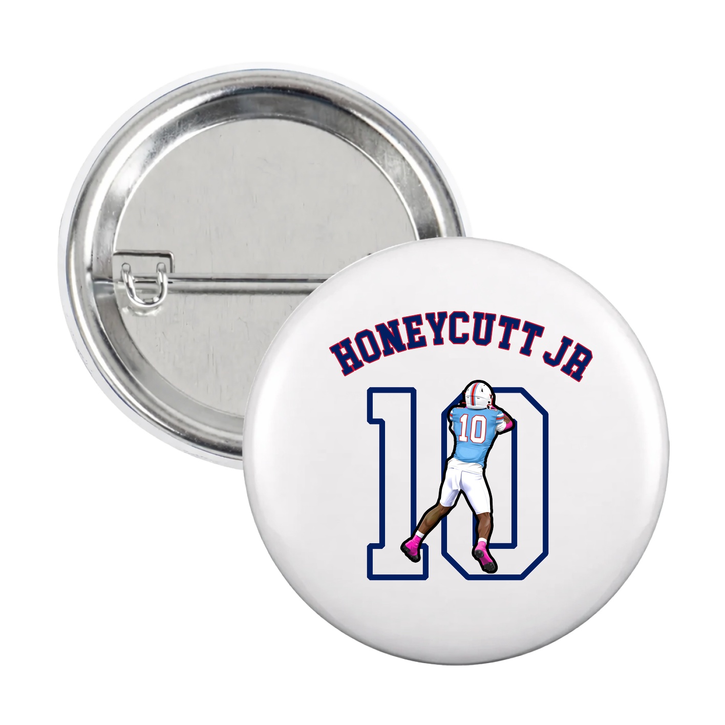 Game Day Button — Shirsey Arch in White