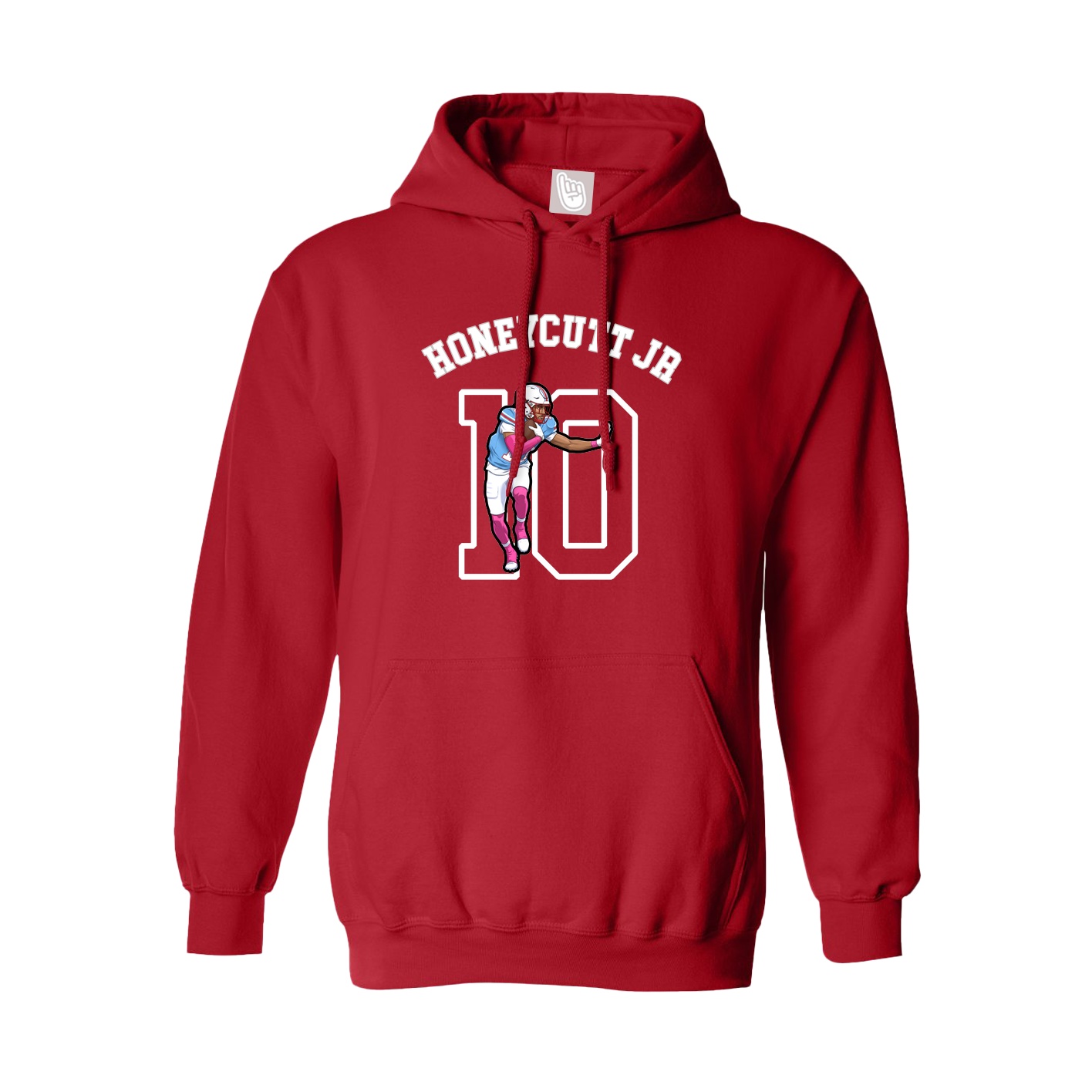Youth Hoodie — Shirsey Arch in Red