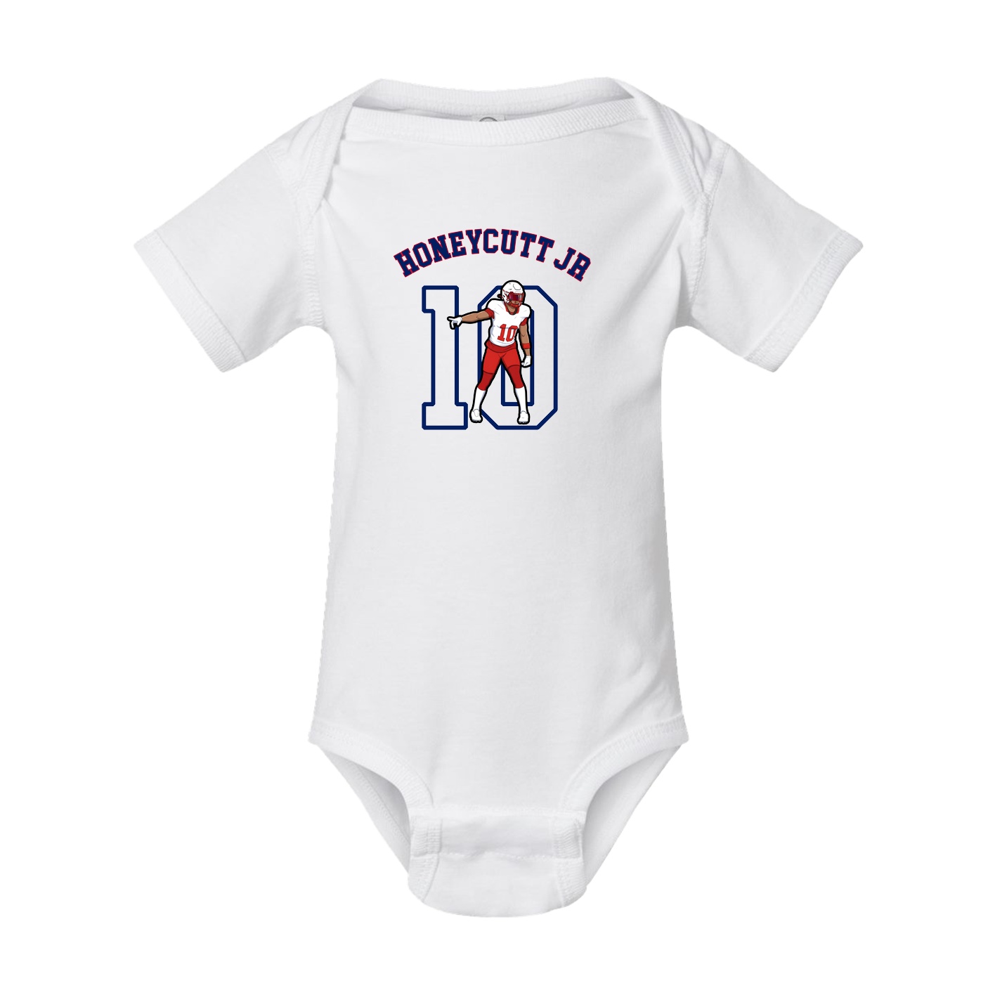 Baby Onesie — Shirsey Arch in White
