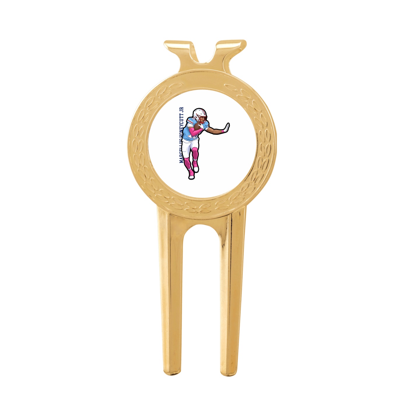 Divot Tool with Ball Marker — Name Vertical in Classic