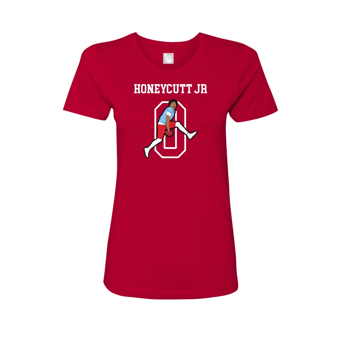 Fitted Women's Tee — Shirsey in Red