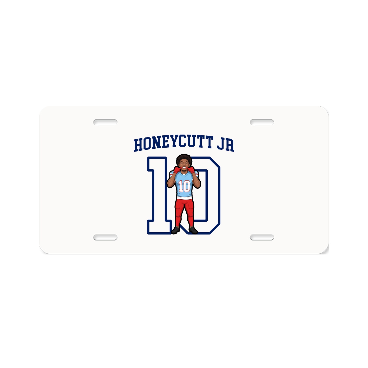 Aluminum License Plate