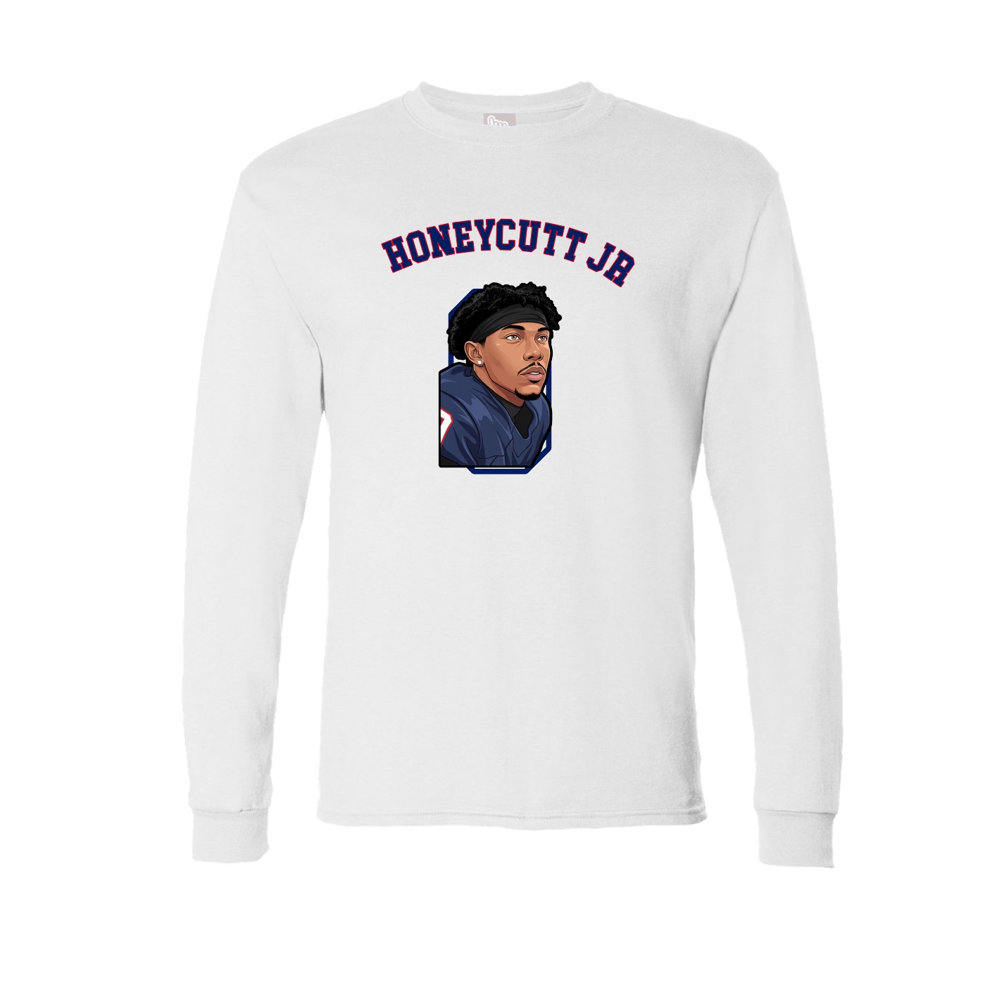 Long Sleeve Tee — Shirsey Arch in White