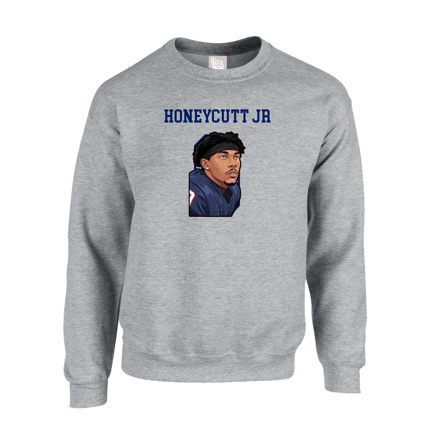 Fleece Crew — Shirsey in Grey