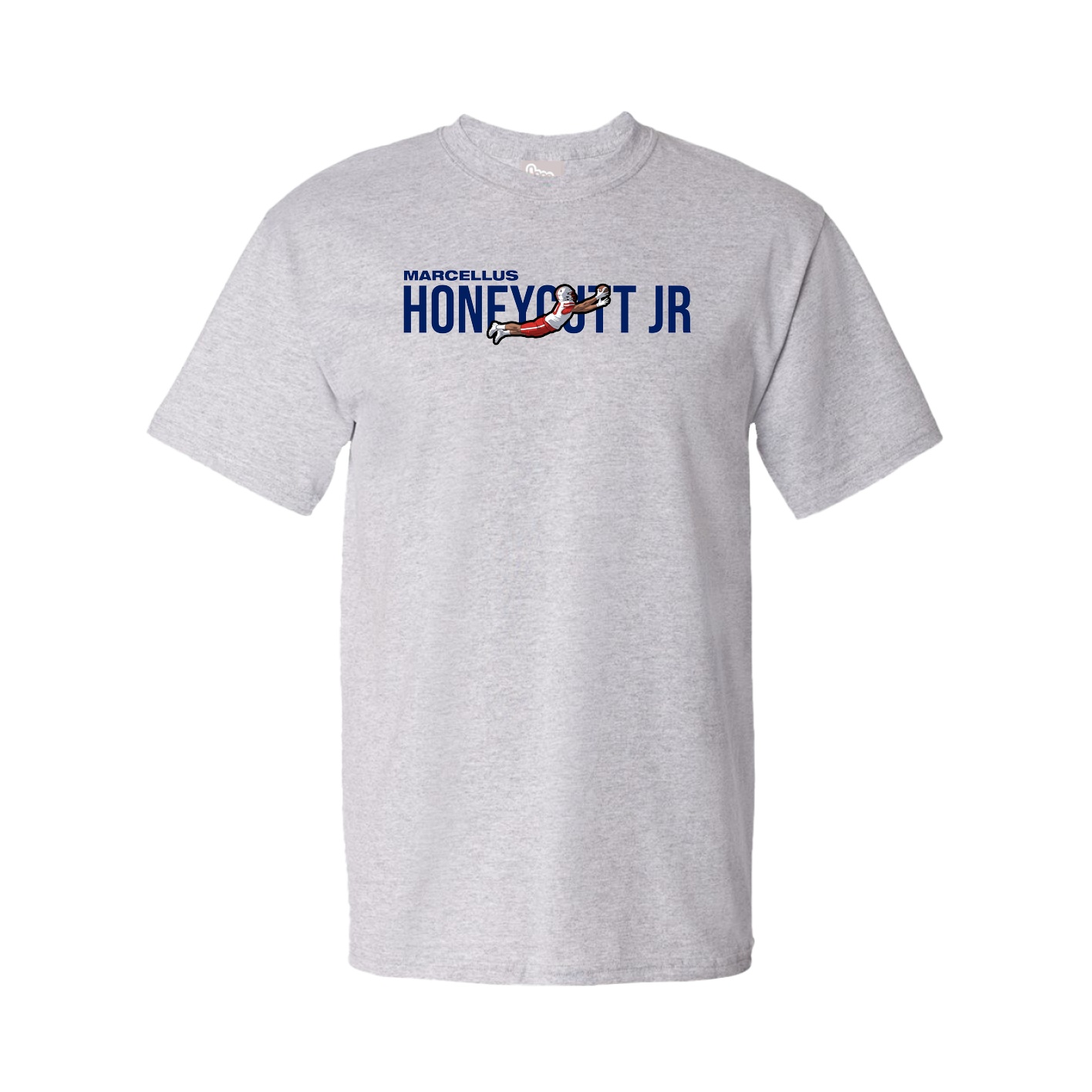 Youth Tee — Player Name in Grey