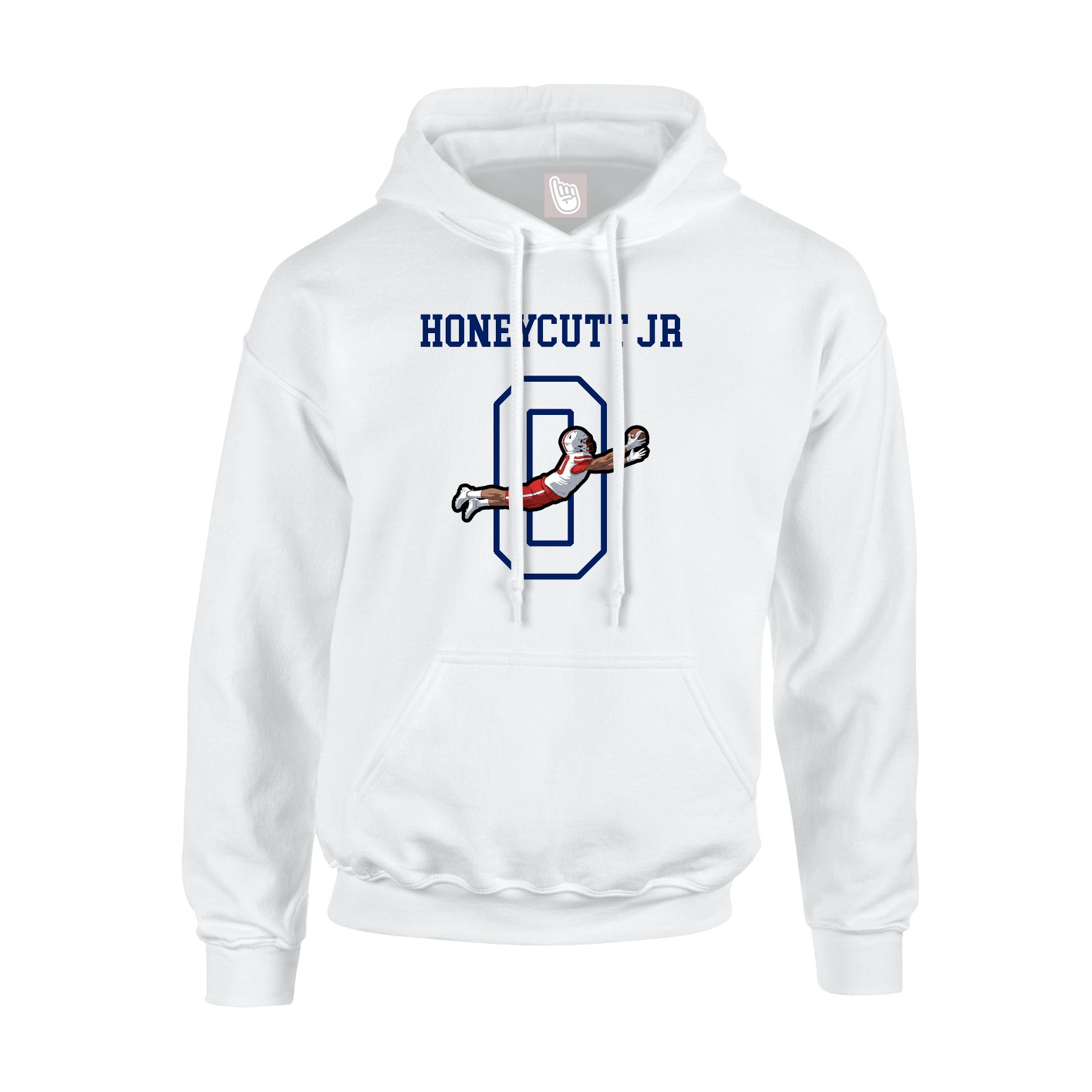 Hoodie — Shirsey in White