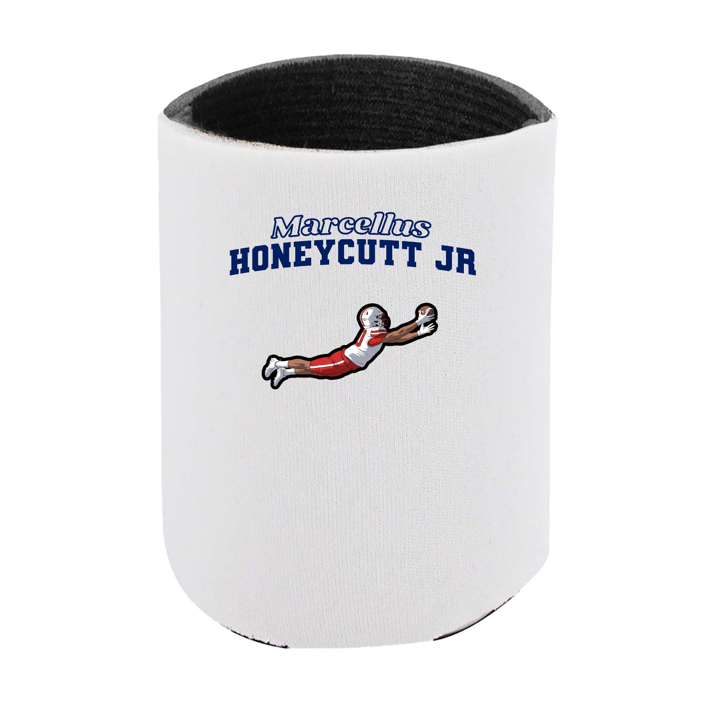 Can Holder — Name Arch in White