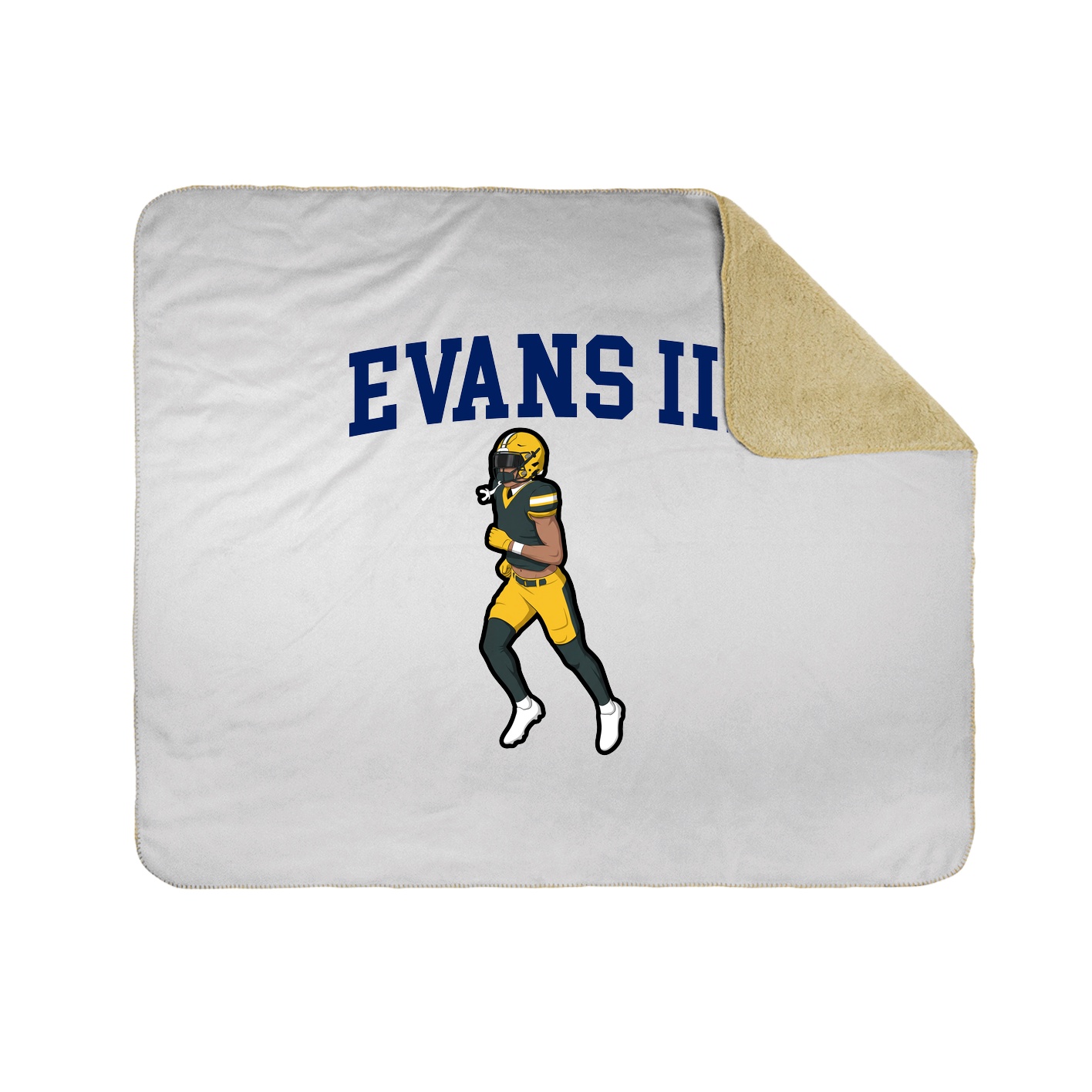 50x60 Sherpa Lined Throw Blanket