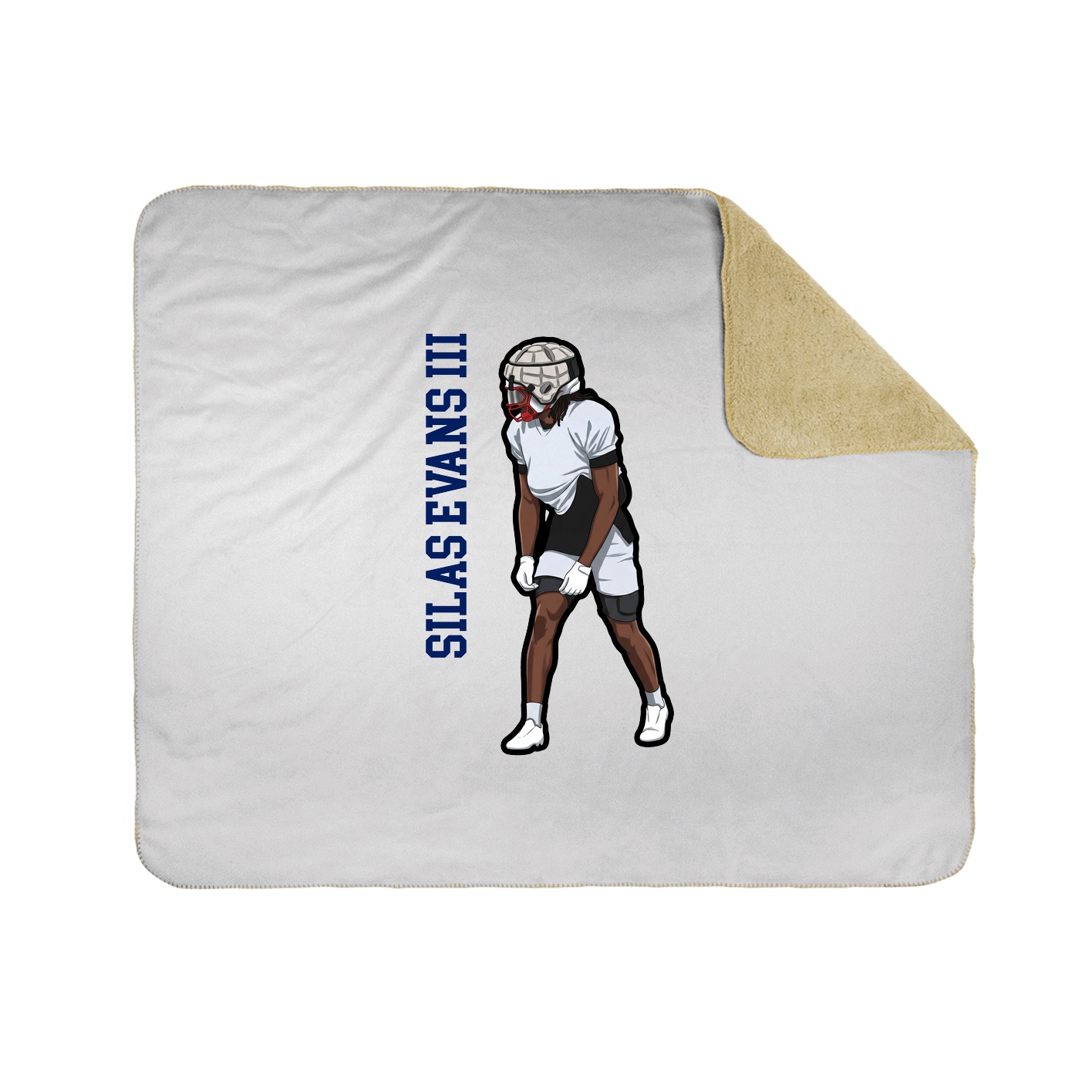 50x60 Sherpa Lined Throw Blanket