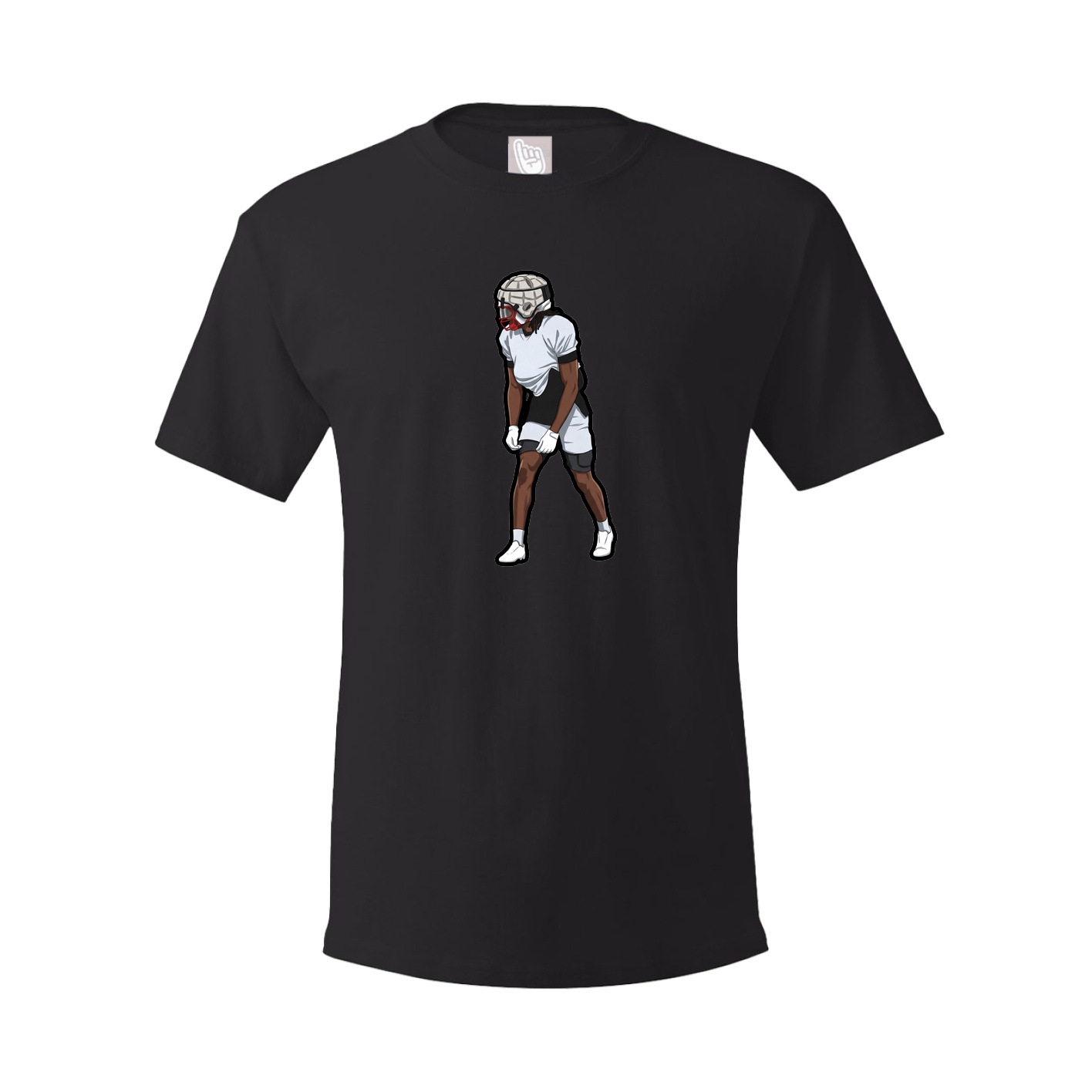 Tee — Name Vertical in Black