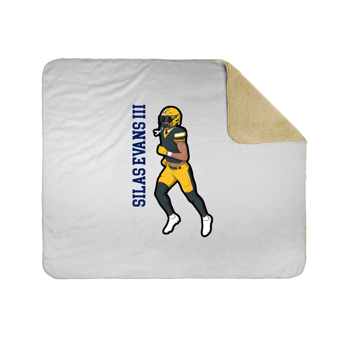 50x60 Sherpa Lined Throw Blanket