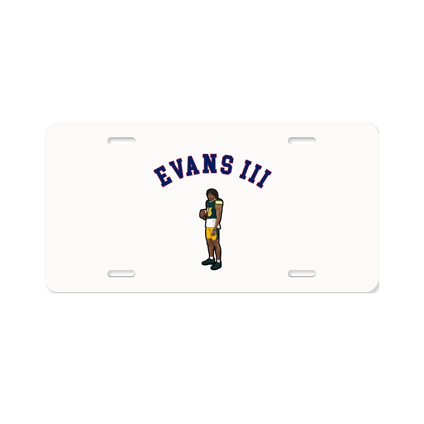 Aluminum License Plate