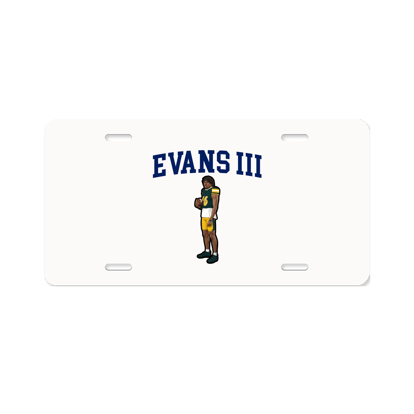 Aluminum License Plate