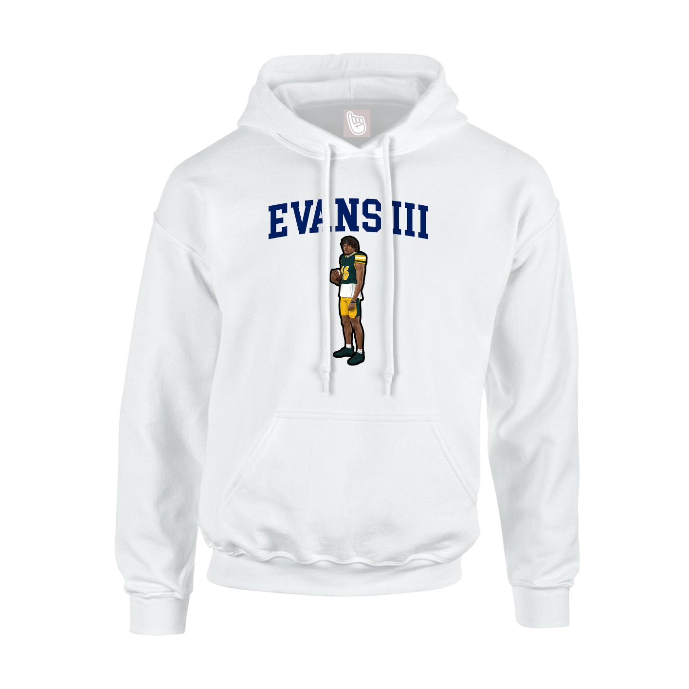 Youth Hoodie — Shirsey in White