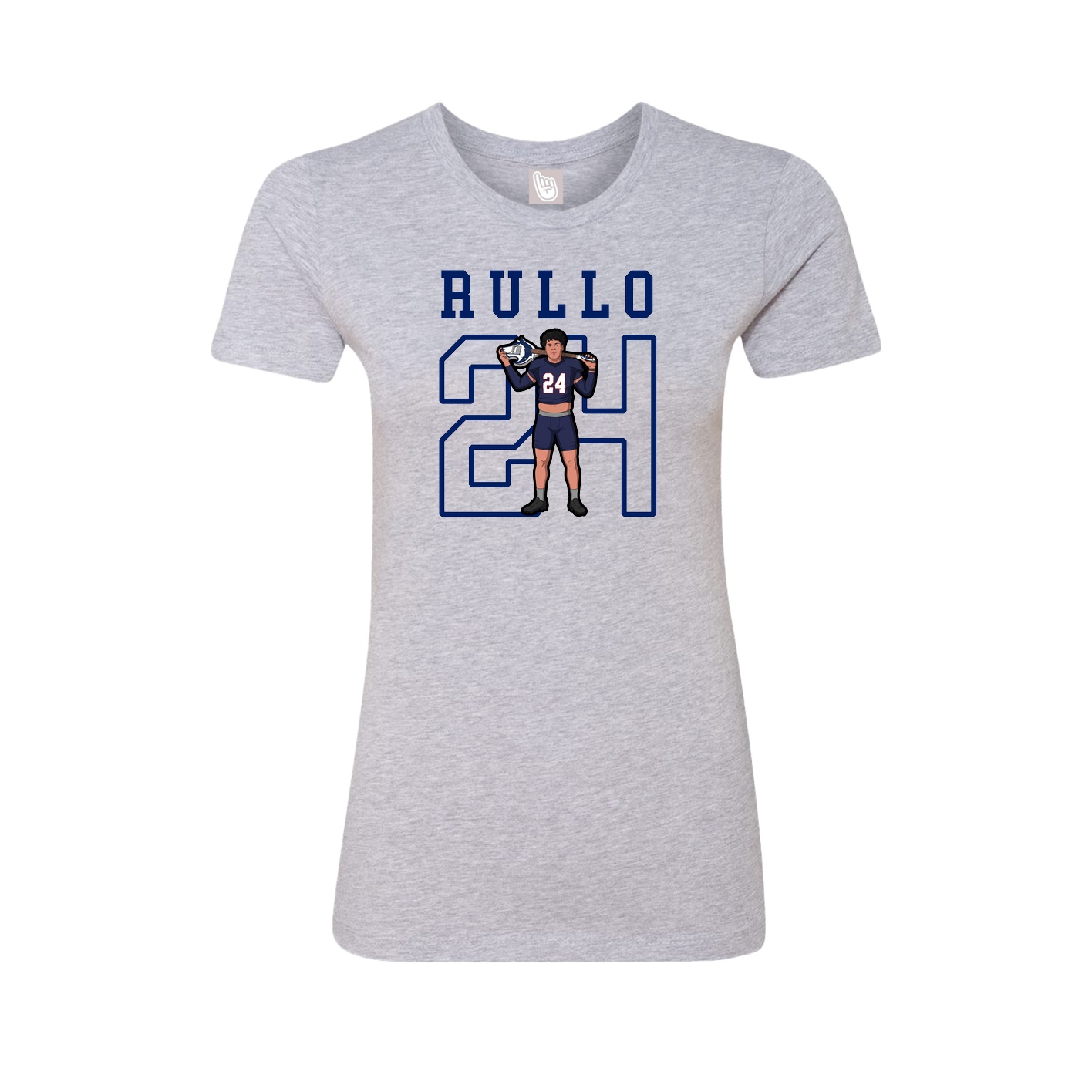 Fitted Women's Tee — Shirsey in Grey