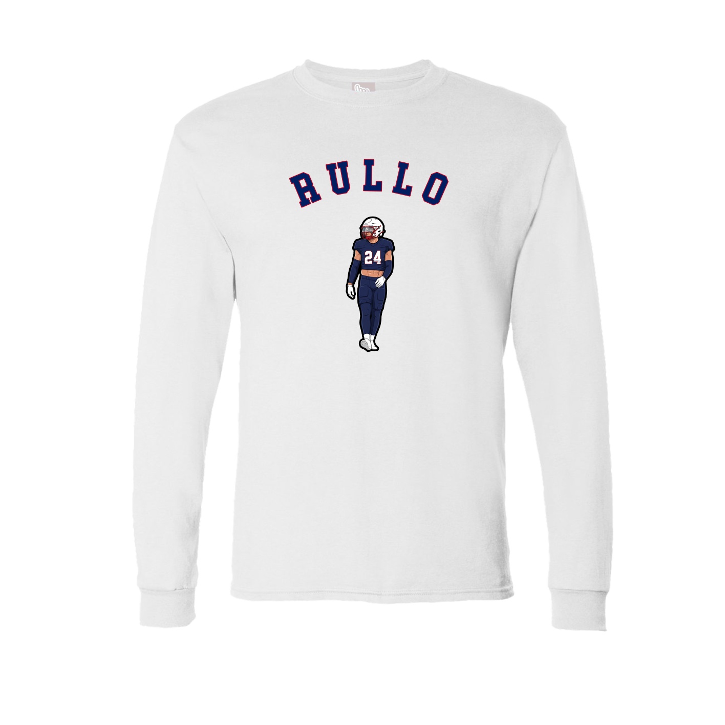 Long Sleeve Tee — Shirsey Arch in White