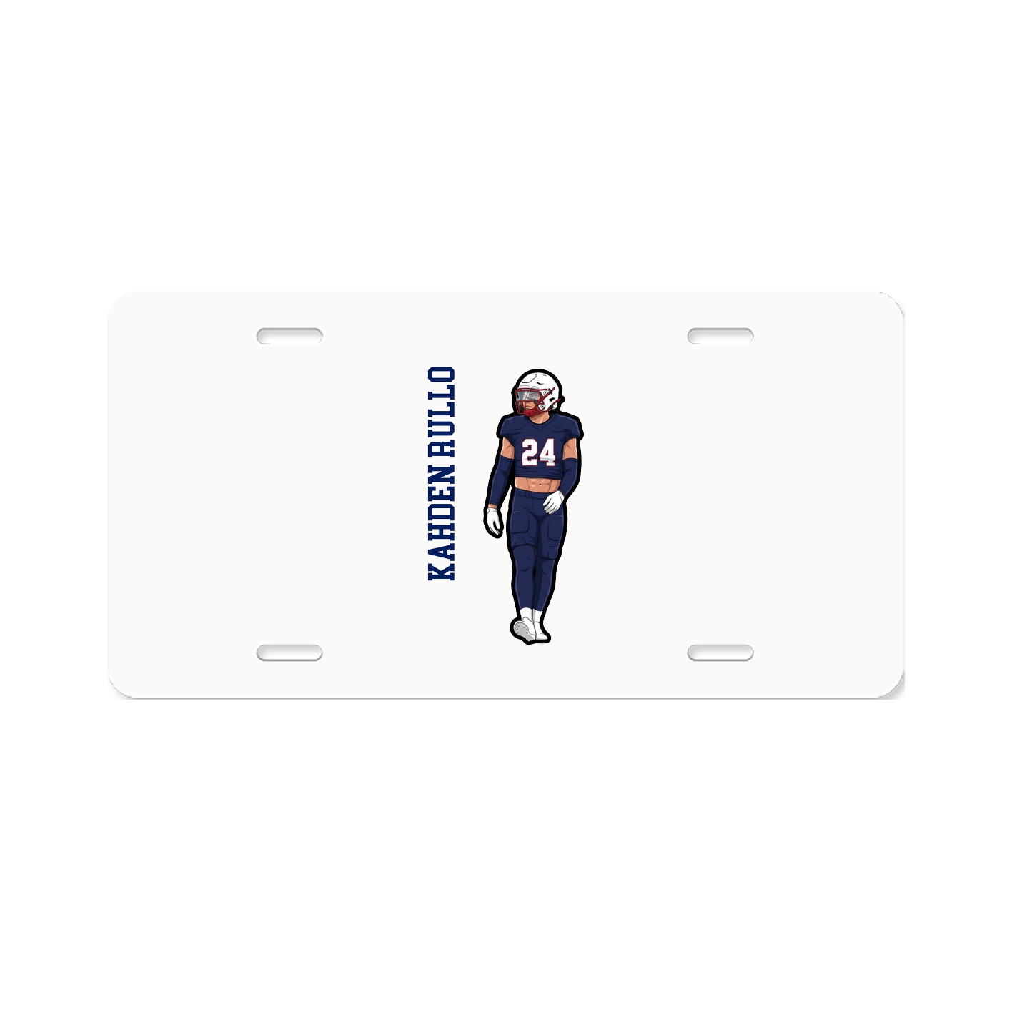 Aluminum License Plate