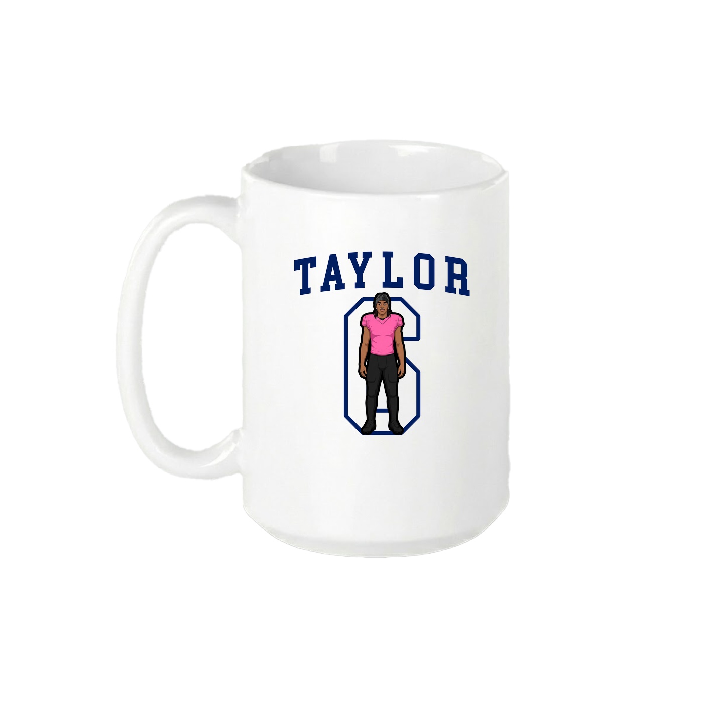 15oz Coffee Mug — Shirsey in White