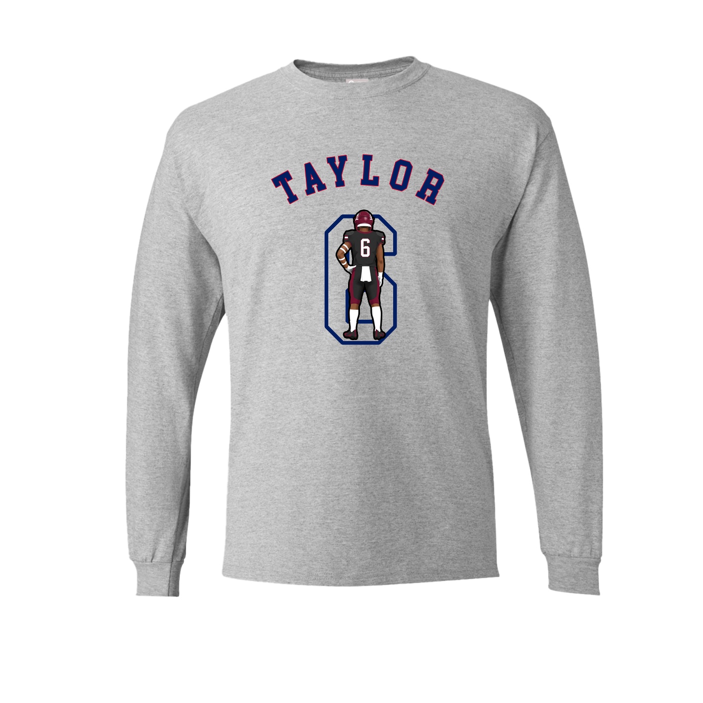 Long Sleeve Tee — Shirsey Arch in Grey