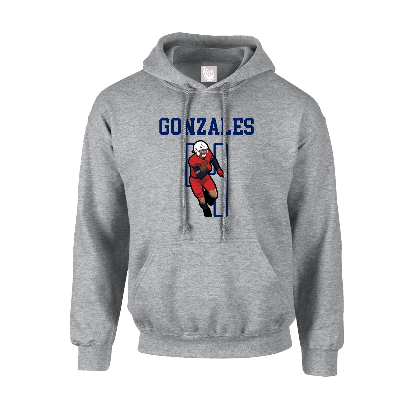 Hoodie — Shirsey in Grey