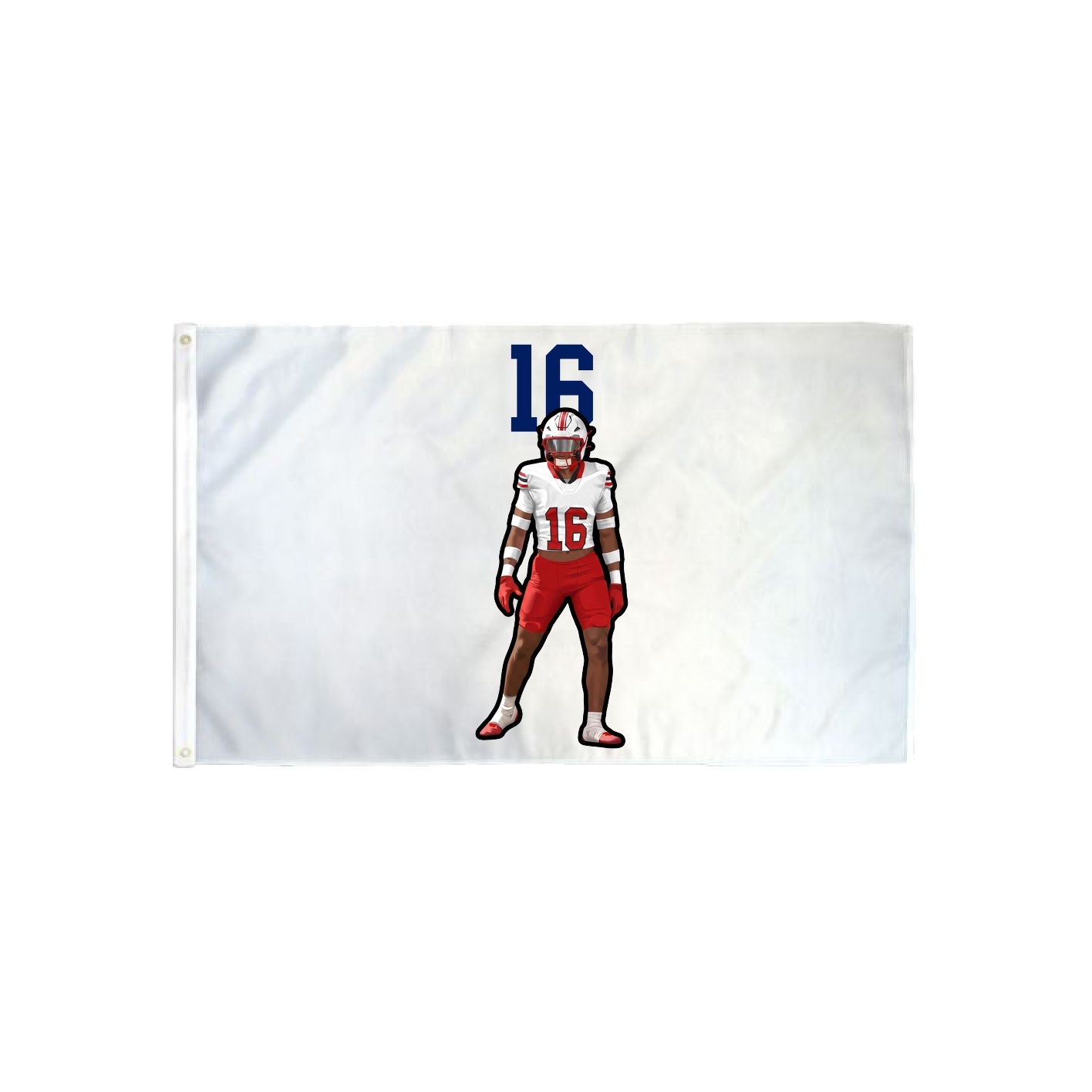 3x5 Flag — Number Top in Classic