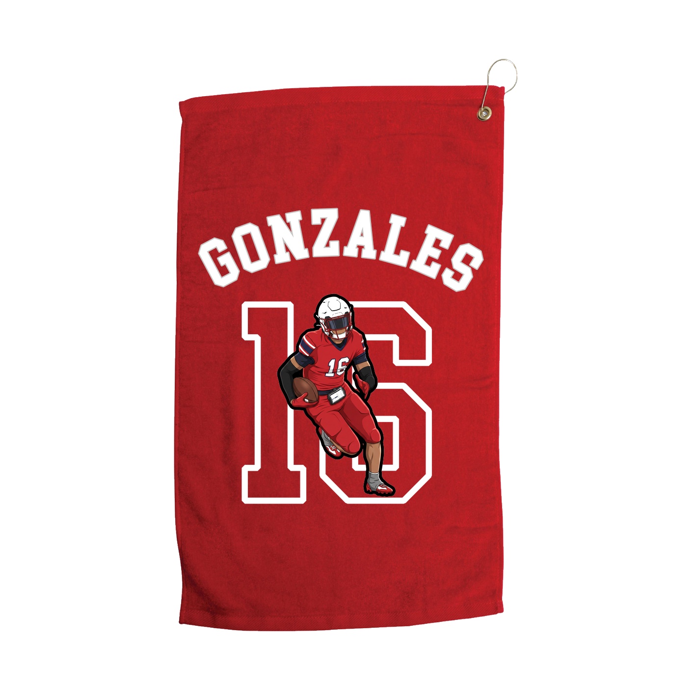 Golf Towel — Shirsey Arch in Red