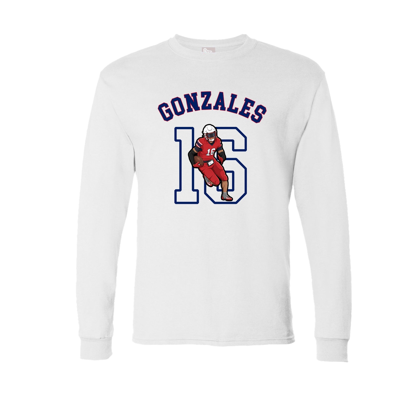 Long Sleeve Tee — Shirsey Arch in White