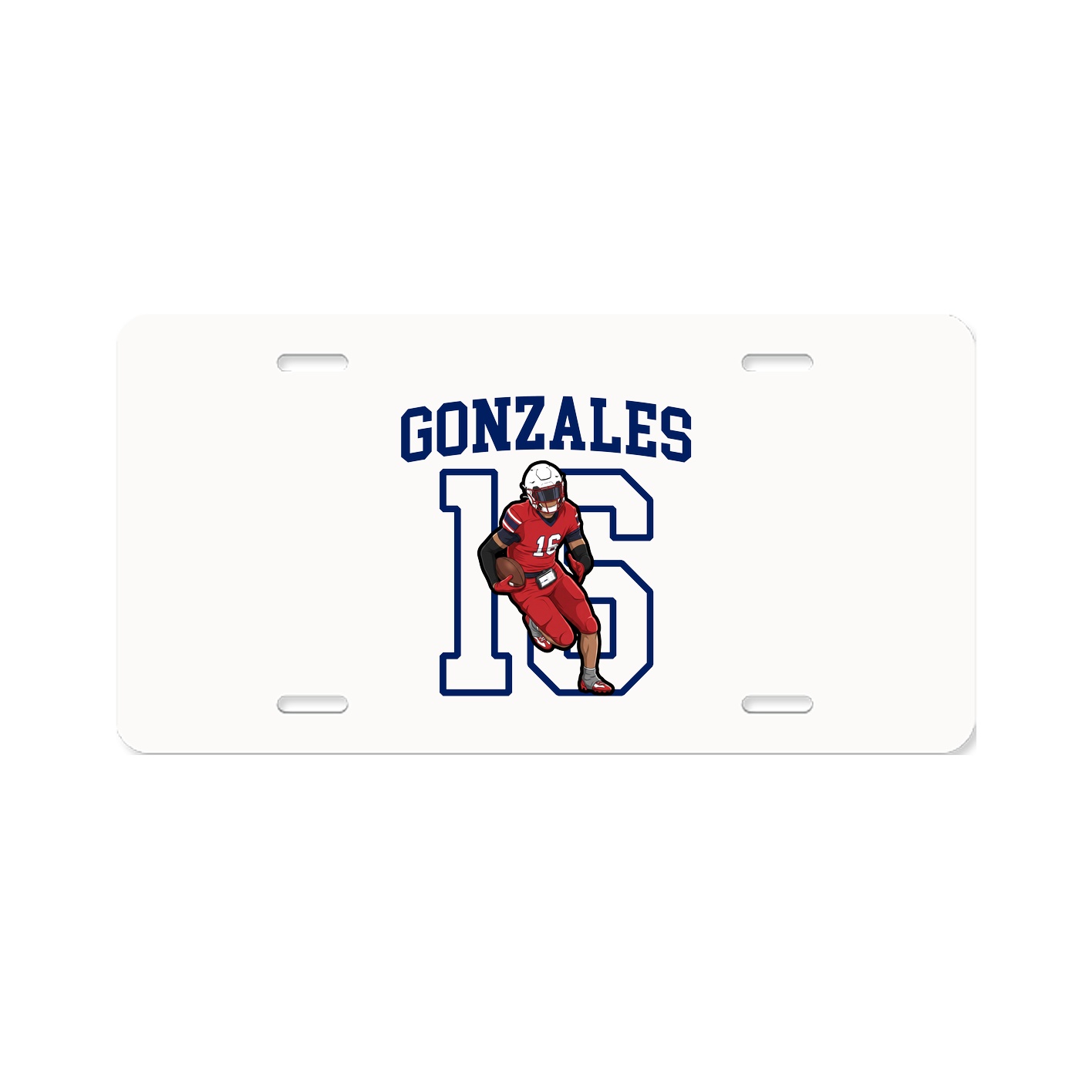 Aluminum License Plate