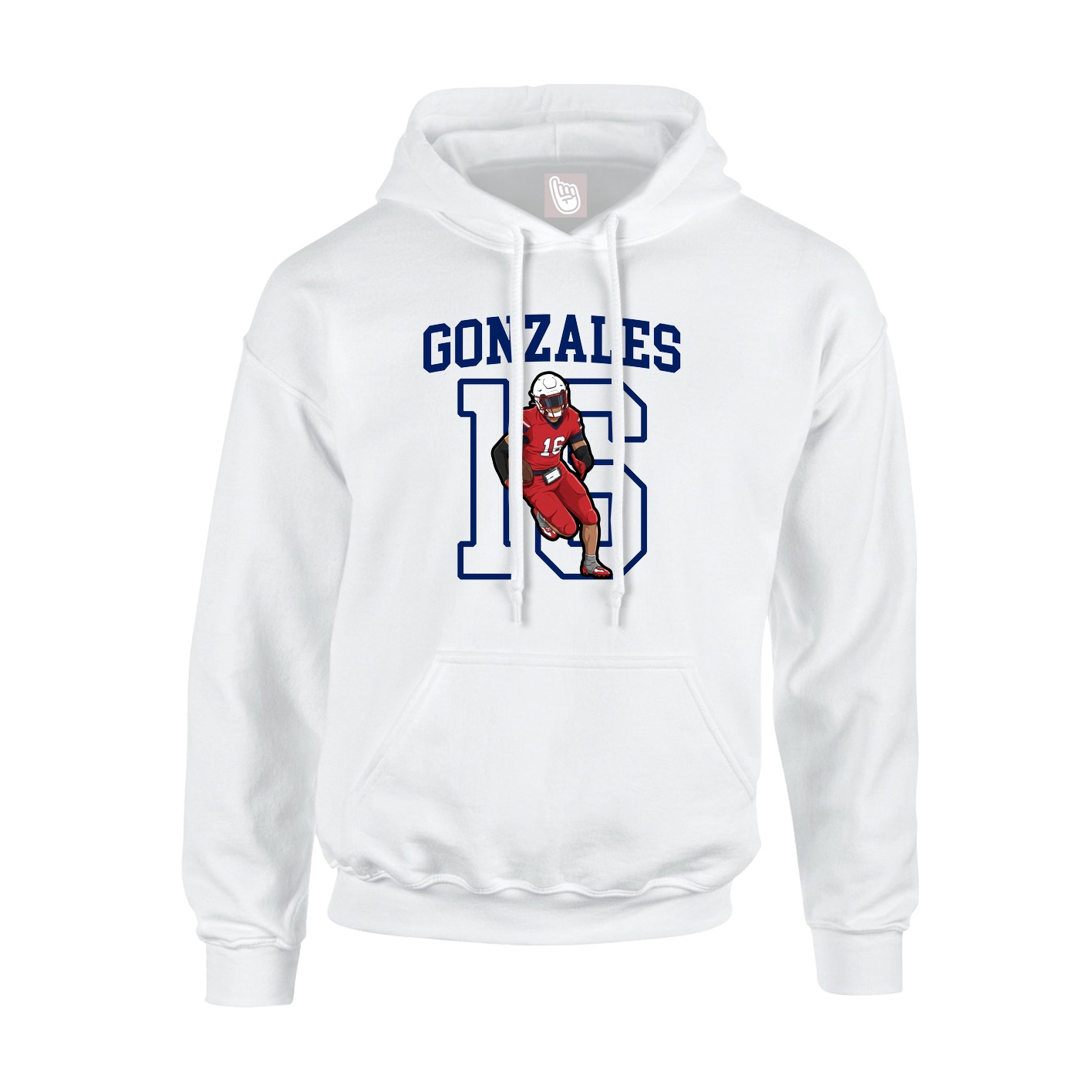 Youth Hoodie — Shirsey in White