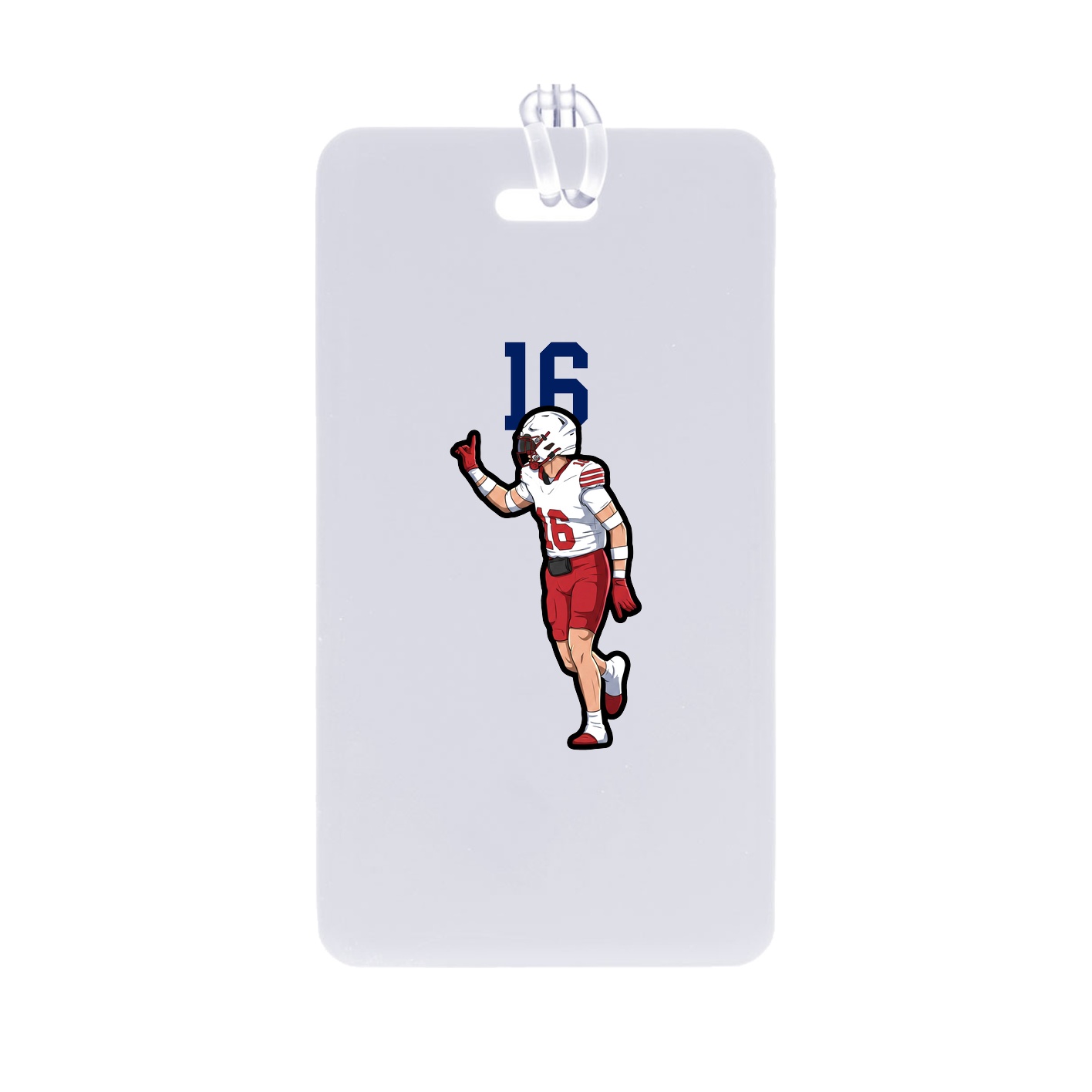 Bag Tag — Number Top in Classic