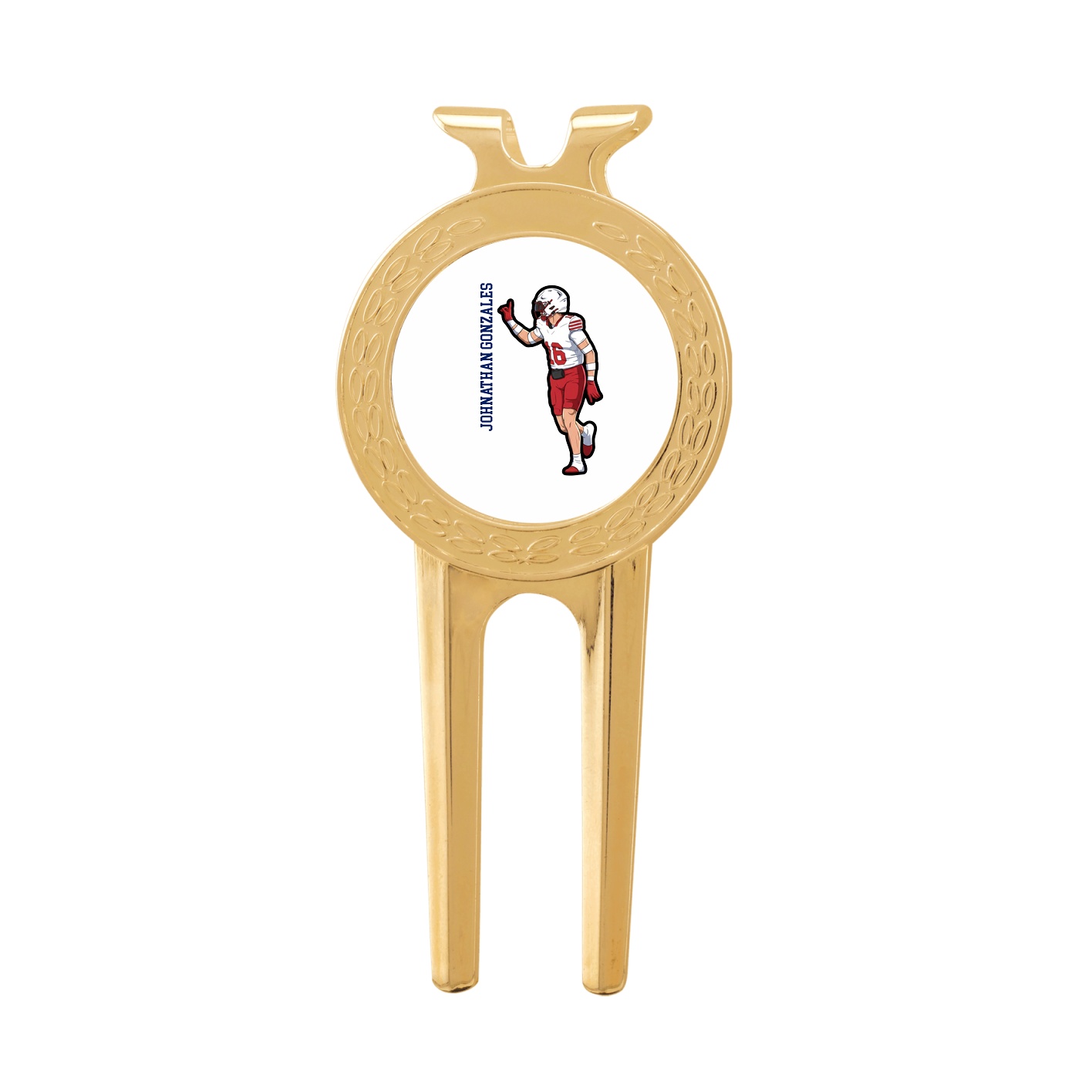 Divot Tool with Ball Marker — Name Vertical in Classic