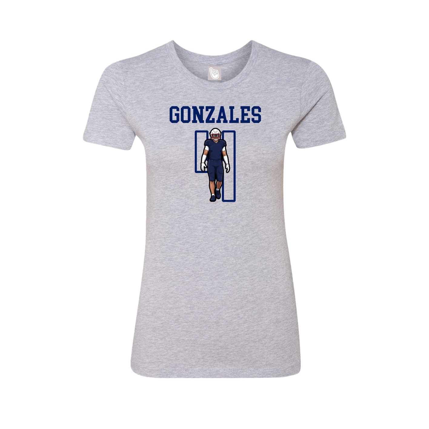 Fitted Women's Tee — Shirsey in Grey