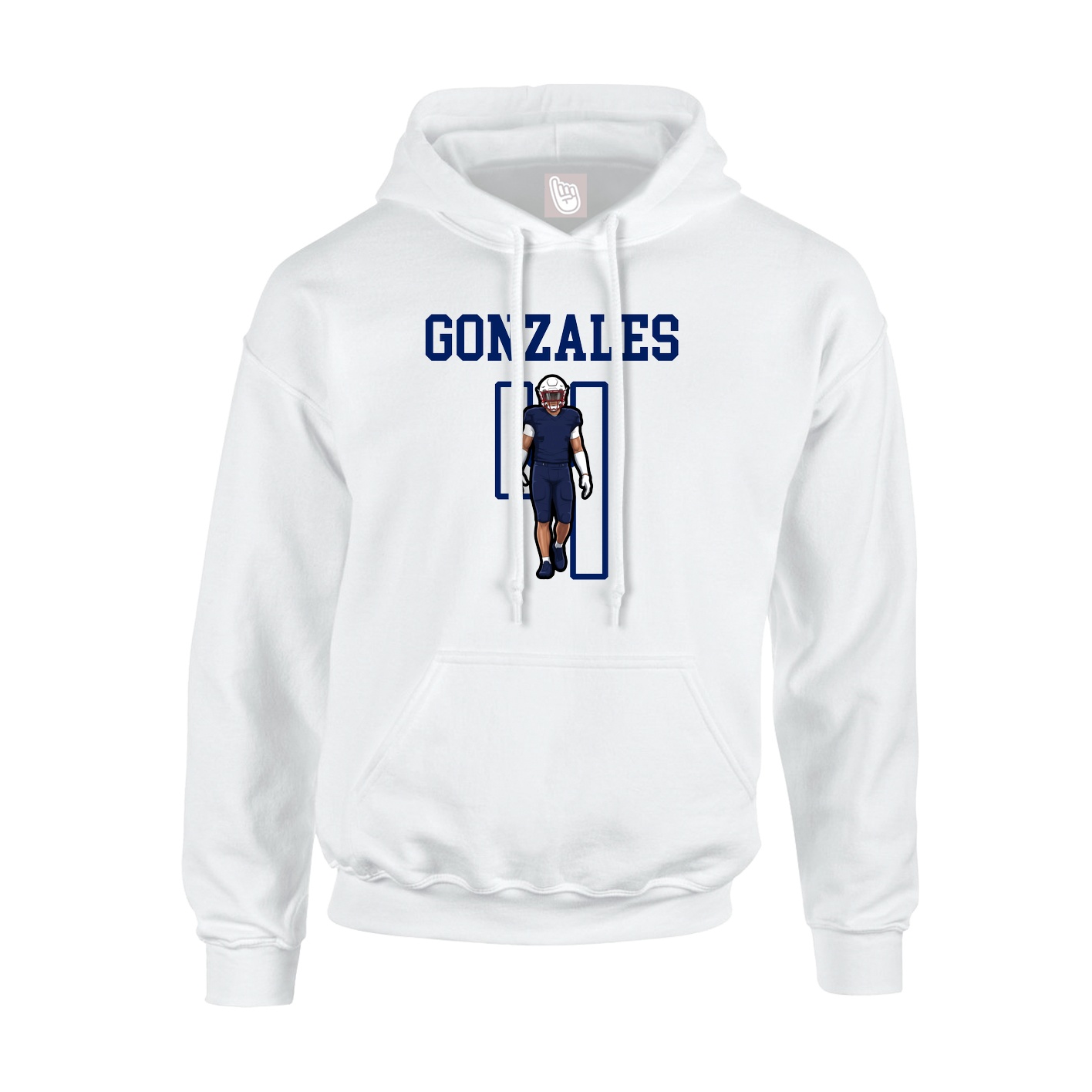 Youth Hoodie — Shirsey in White