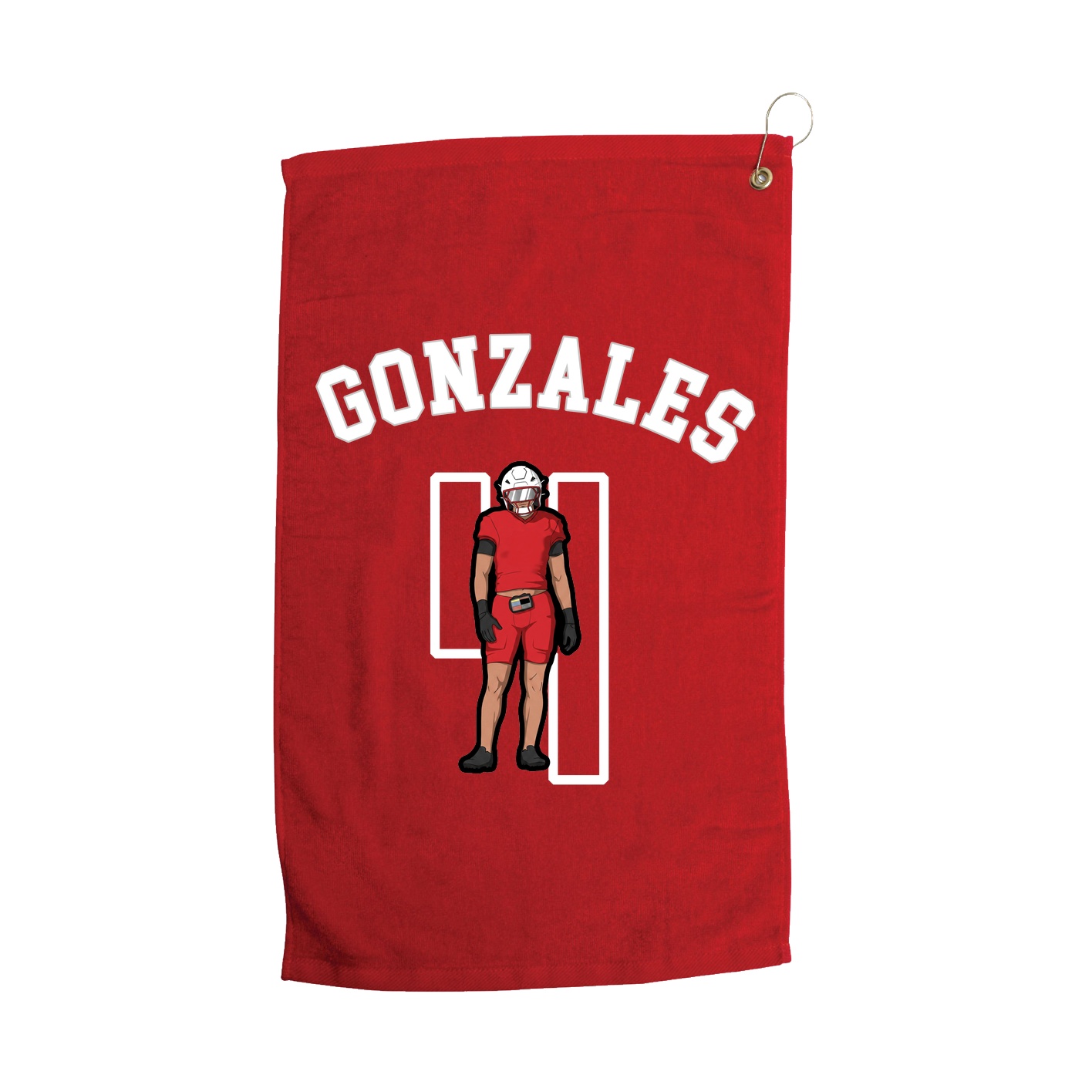 Golf Towel — Shirsey Arch in Red