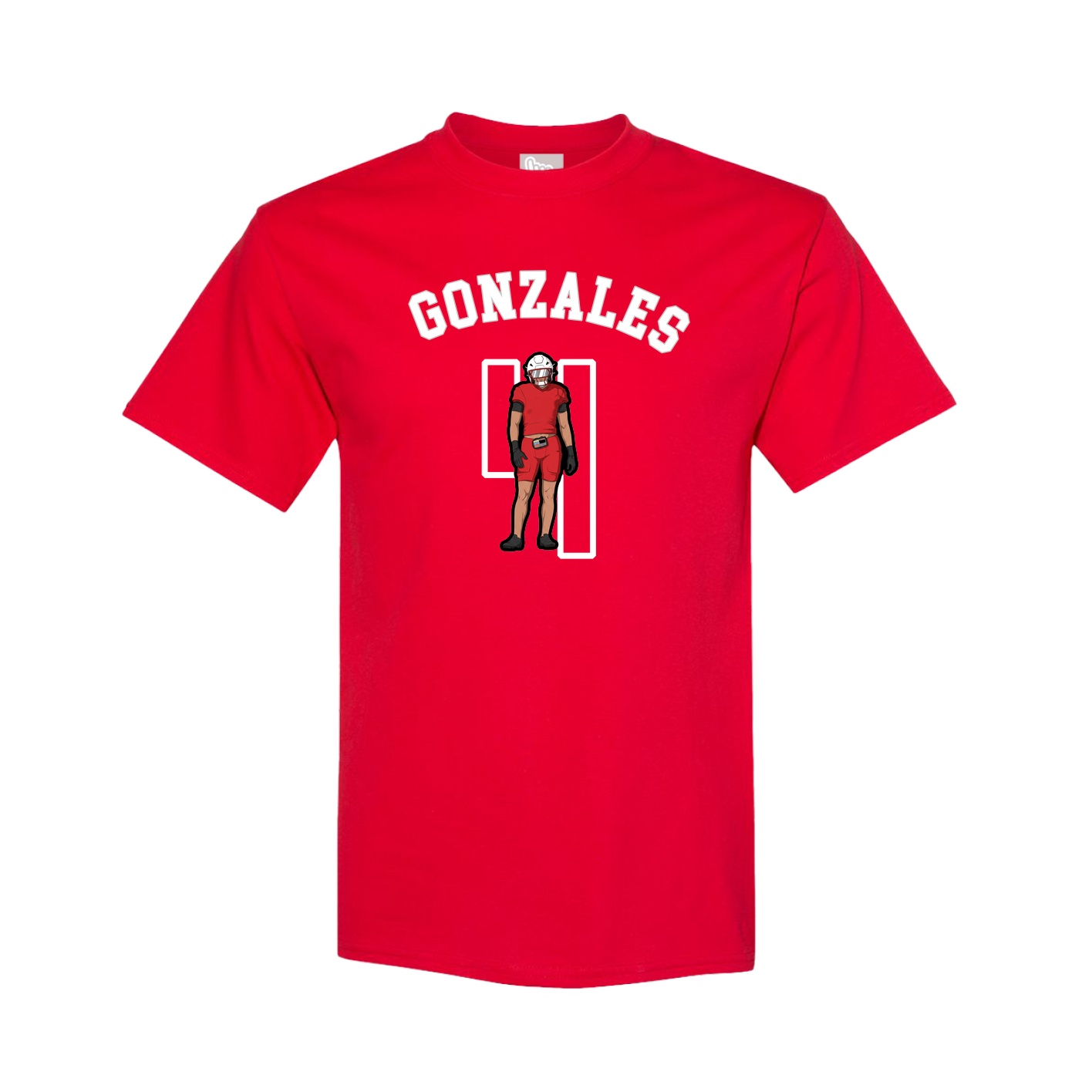 Youth Tee — Shirsey Arch in Red