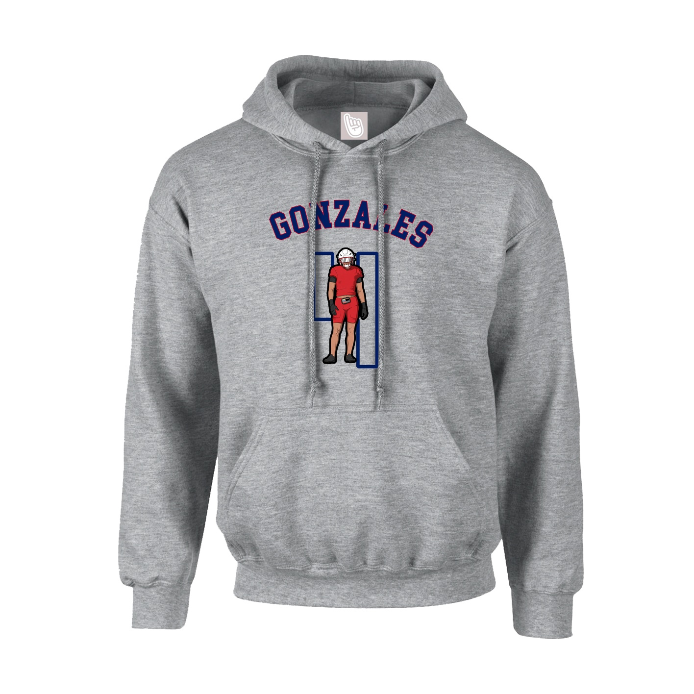 Hoodie — Shirsey Arch in Grey