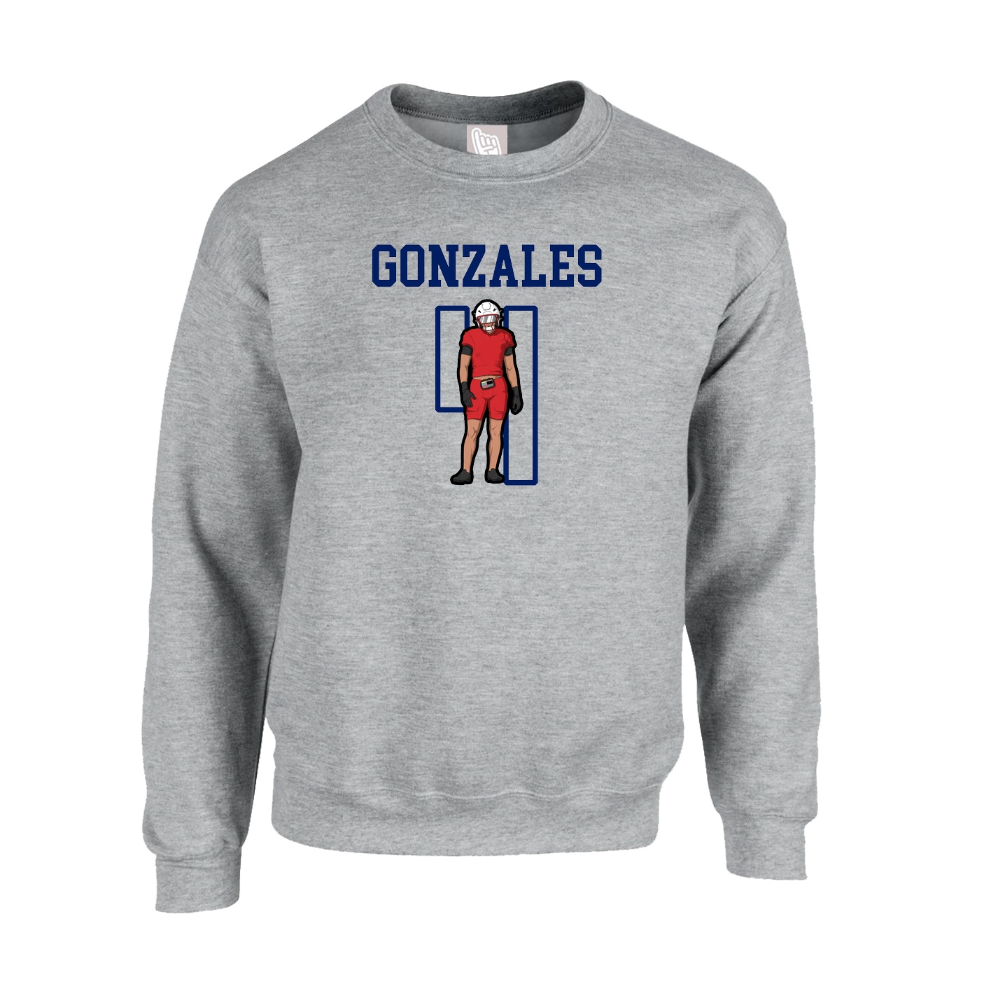 Fleece Crew — Shirsey in Grey