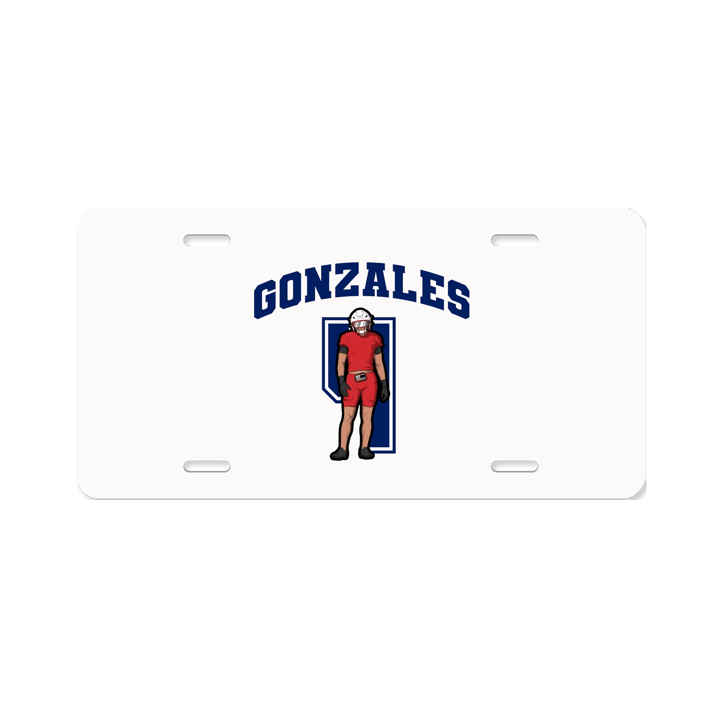 License Plate — Number in Classic