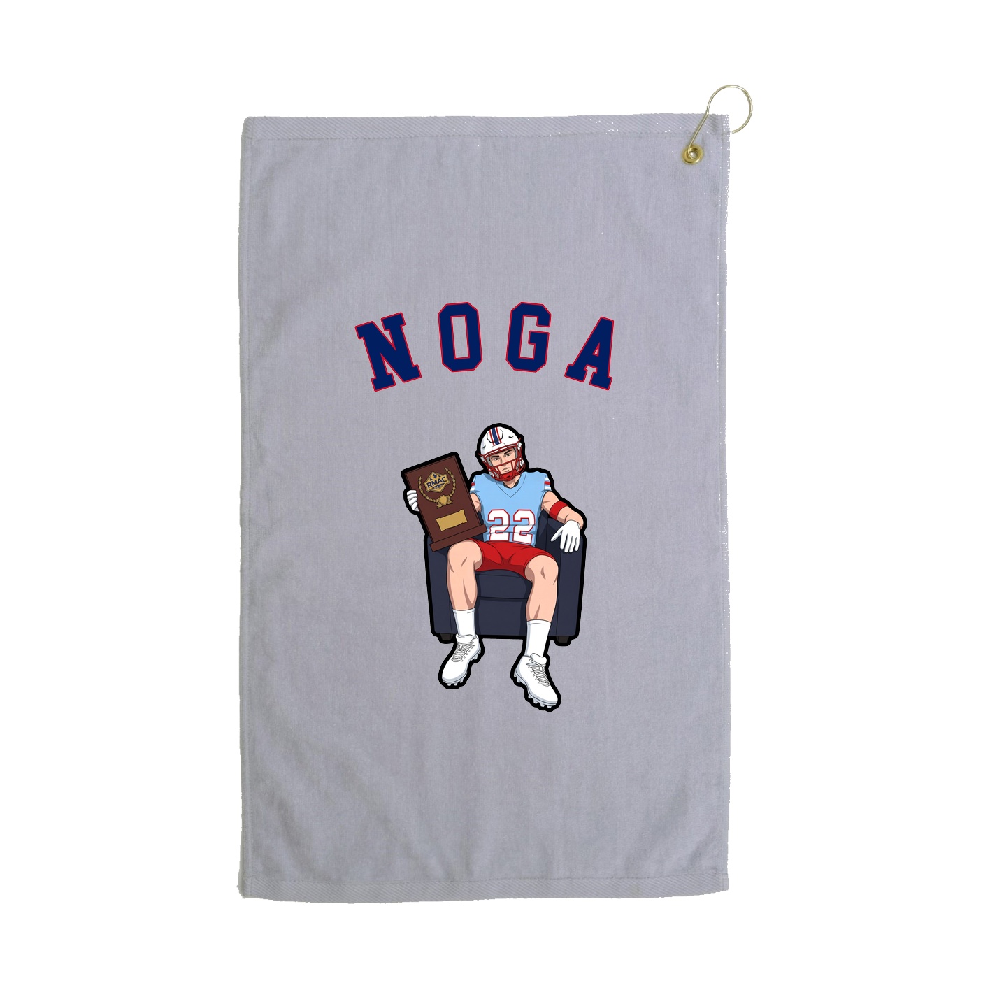 Golf Towel — Shirsey Arch in Grey