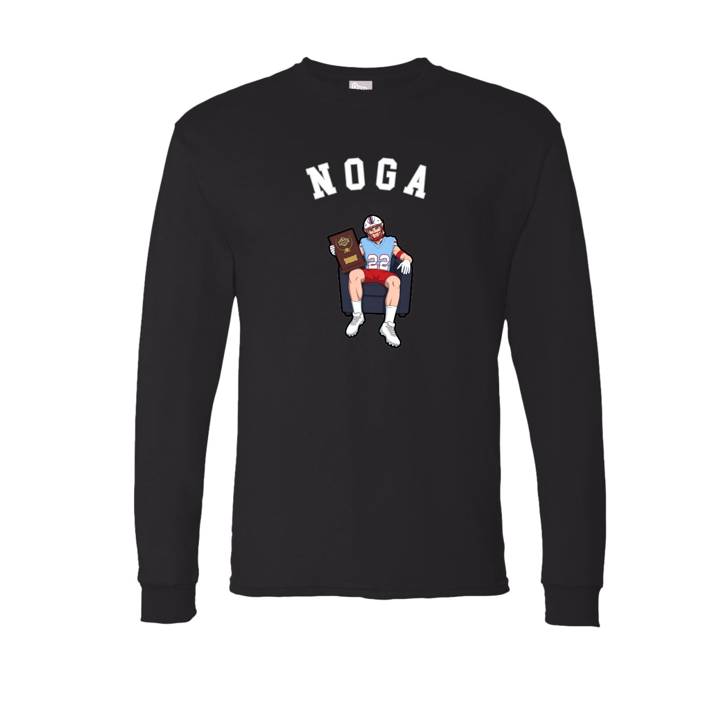 Long Sleeve Tee — Shirsey Arch in Black